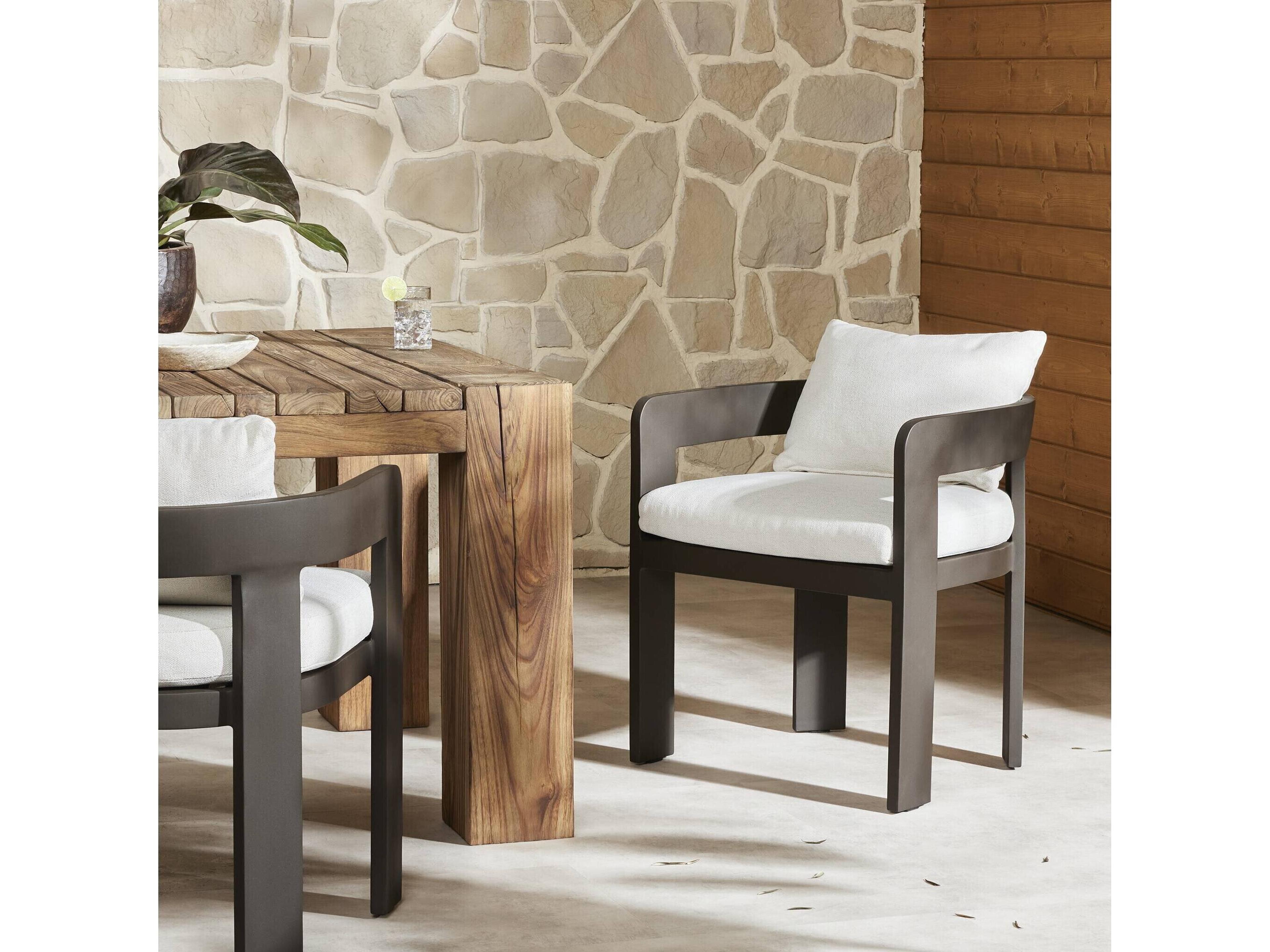Four Hands Outdoor Marlow Pablo  End Table - Sawar Marble