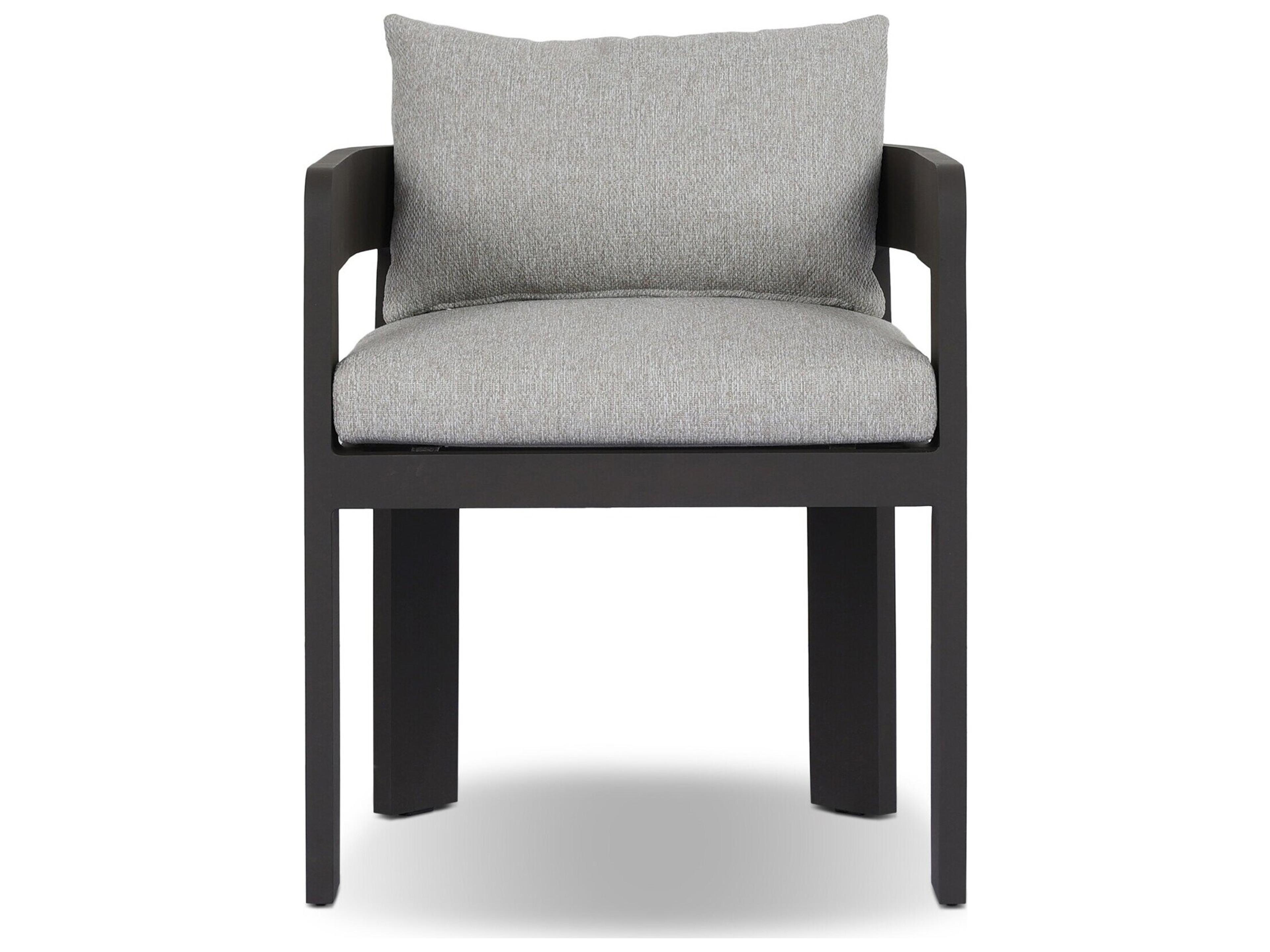 Four Hands Outdoor Marlow Balboa  Dining Table - Veined White Marble