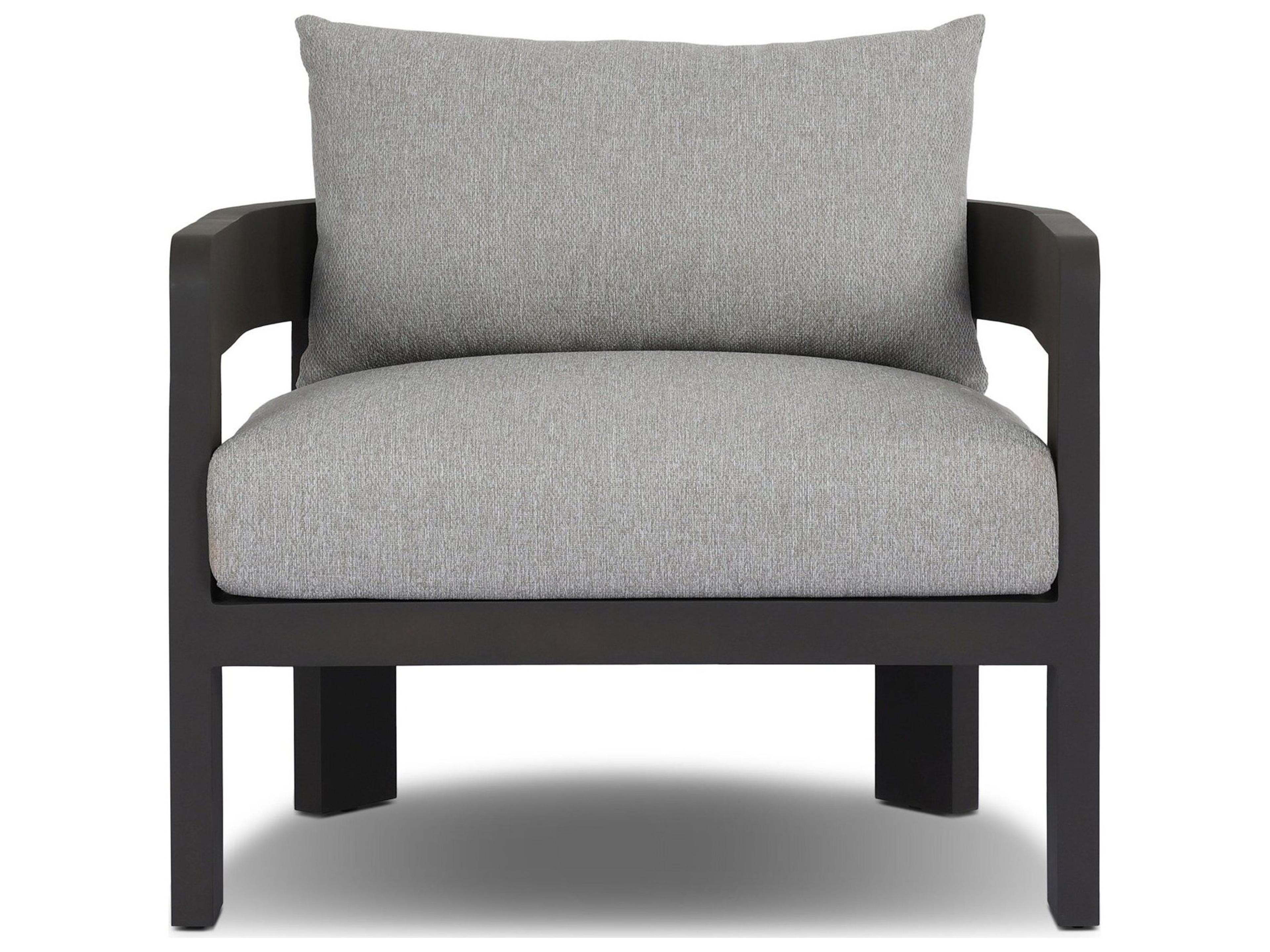 Four Hands Outdoor Solano Chapman  Metal Sofa-106" - Concha Fog