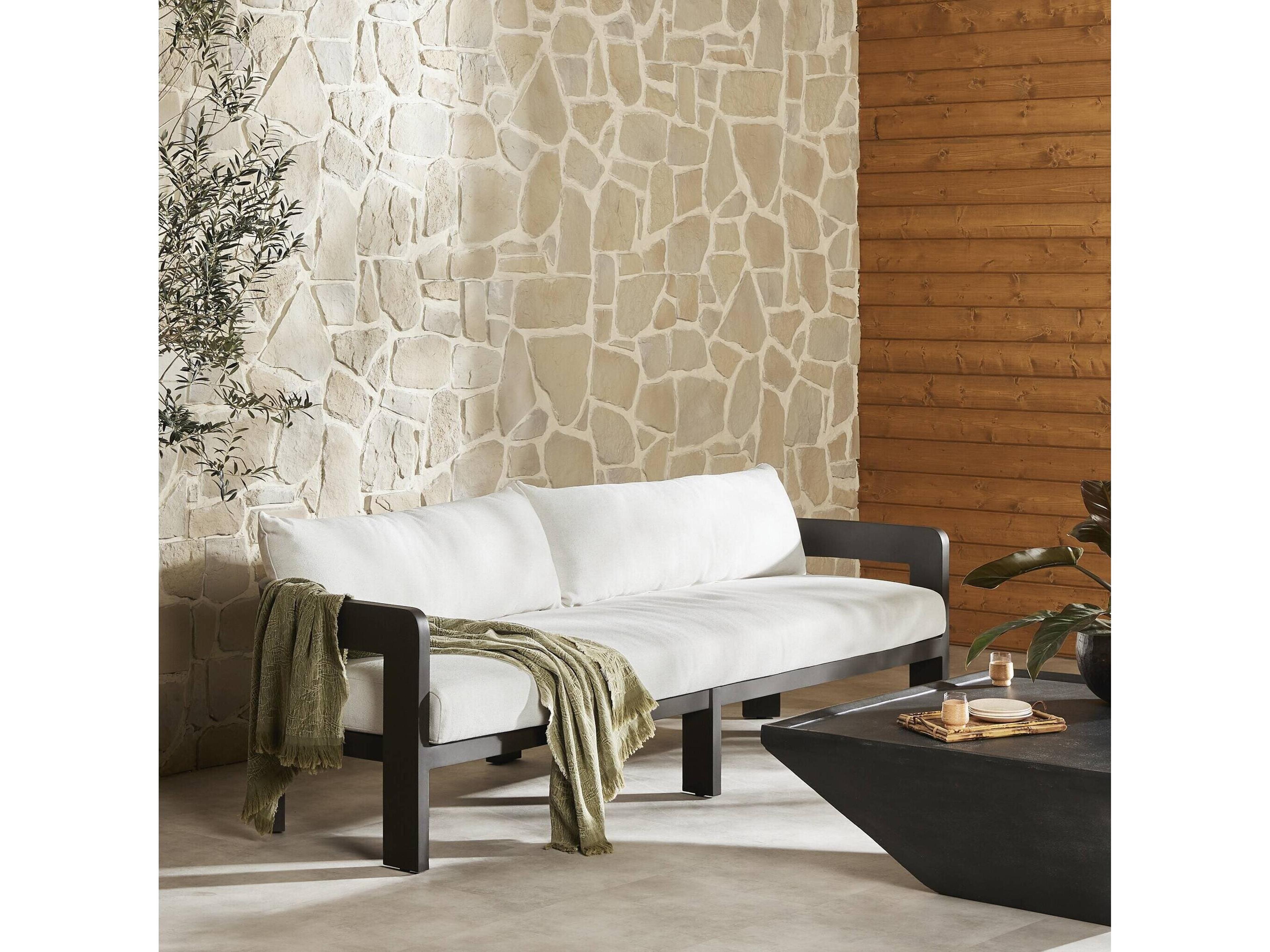 Four Hands Outdoor Pembrook Jackson  Metal Dining Chair - Alessi Linen