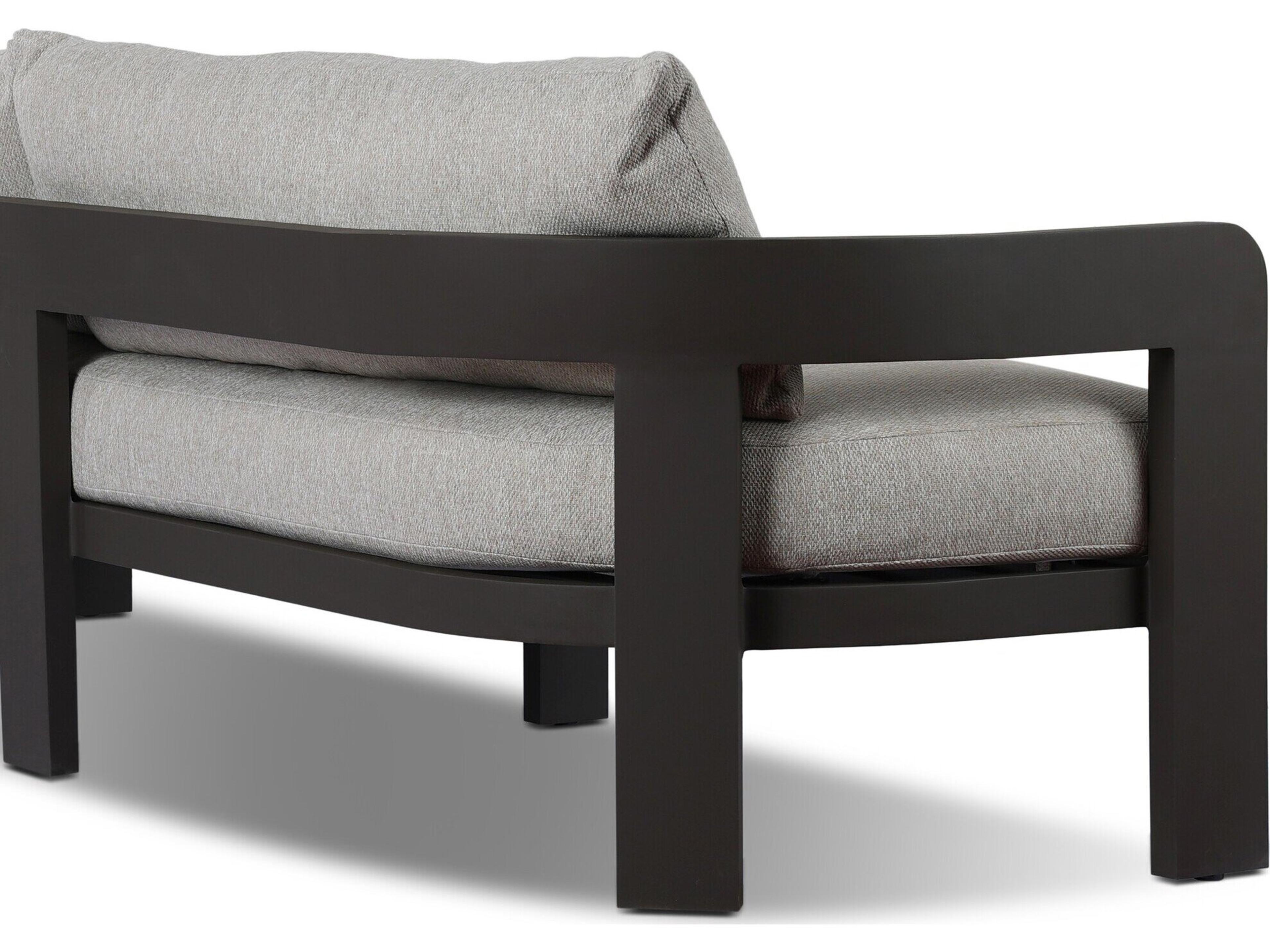 Four Hands Outdoor Pembrook Jackson  Metal Dining Chair - Concha Fog