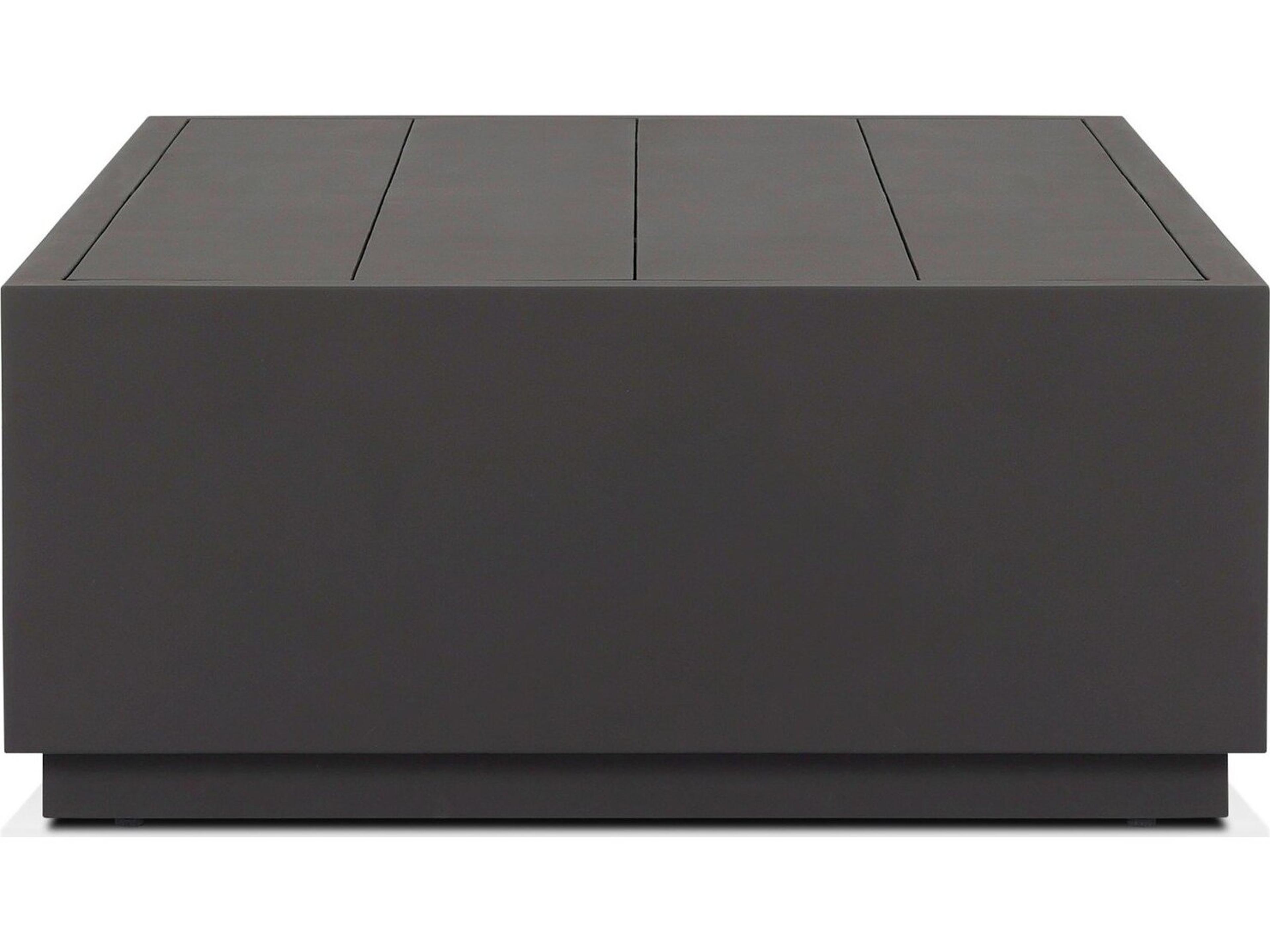 Luxecor Globetrotter Outdoor Messo Bronze Aluminum Rectangular Coffee Table