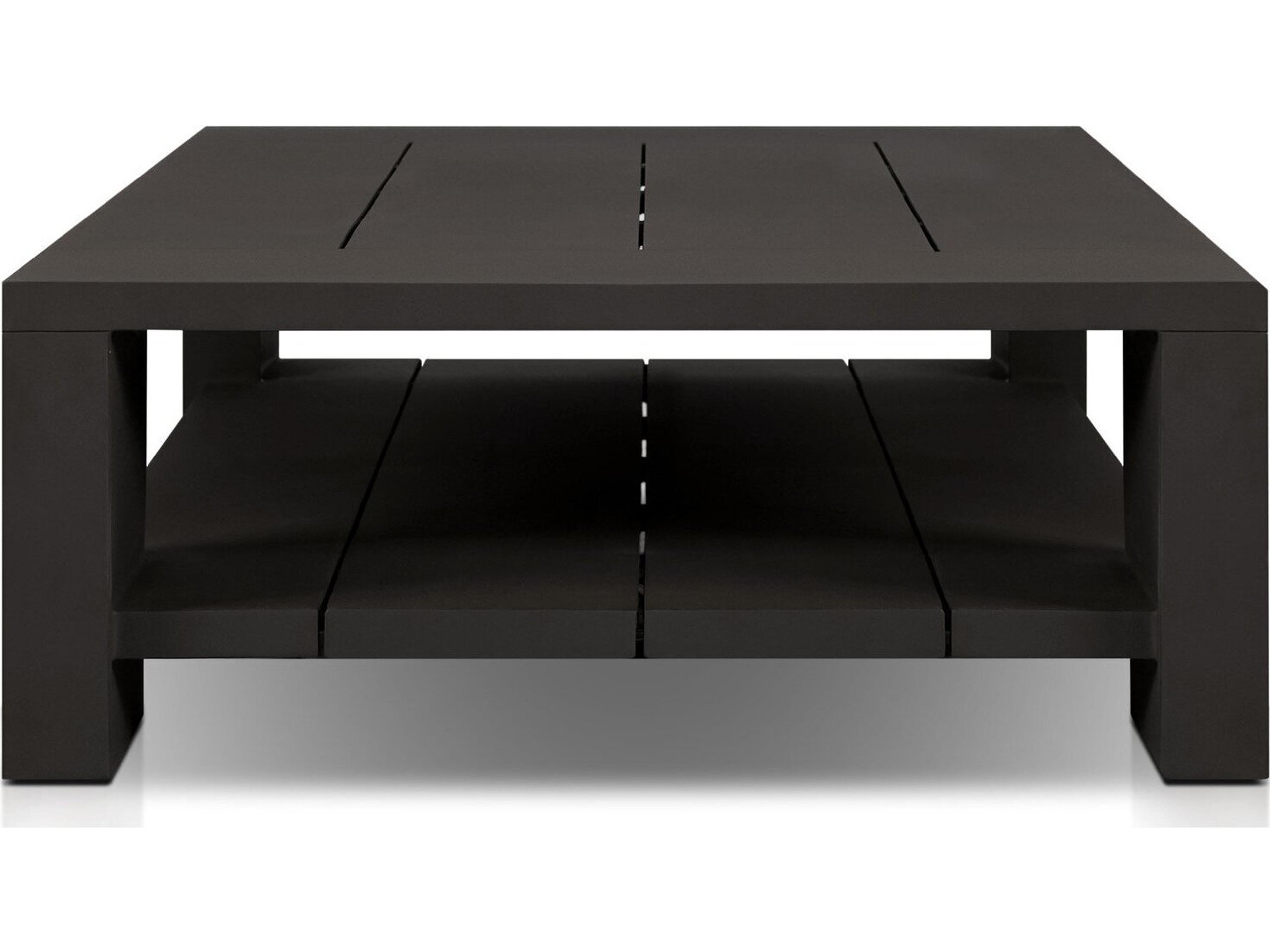 Four Hands Outdoor Garwood Roca Metal Coffee Table - Bronze