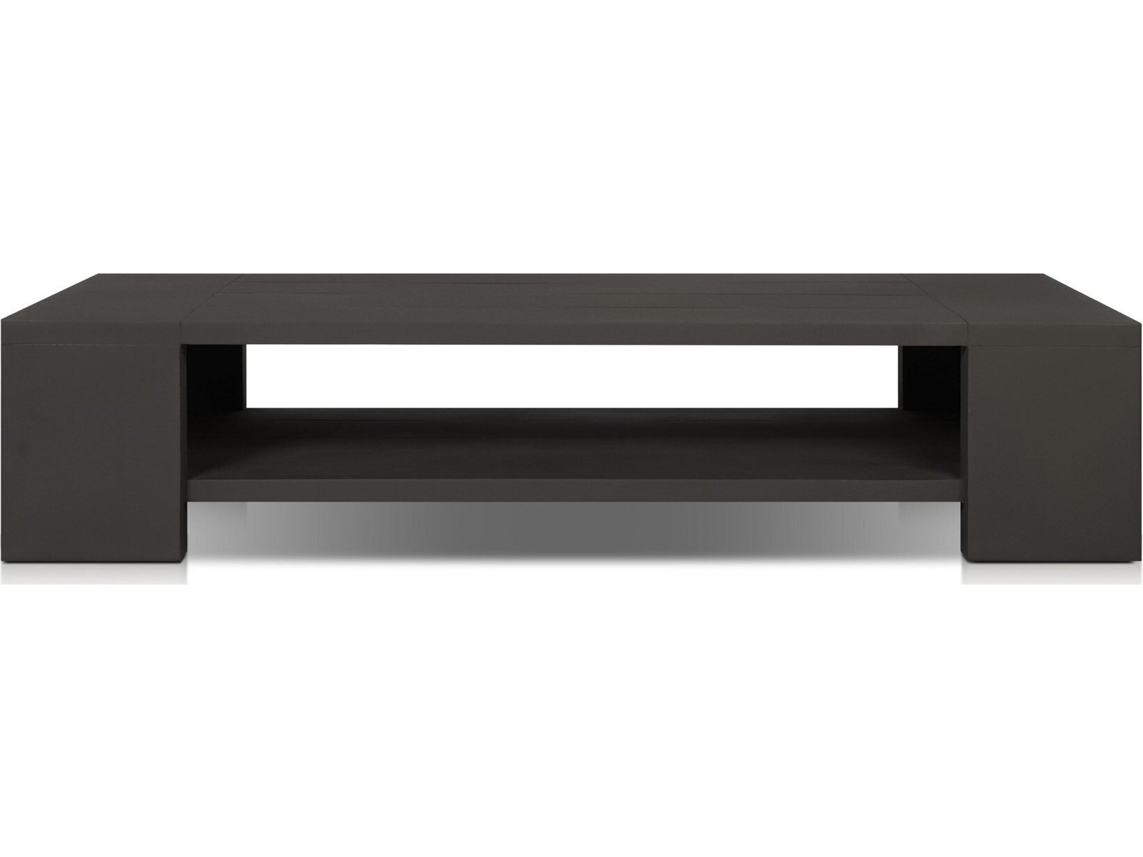 Luxecor Globetrotter Outdoor Roca Metal Coffee Table - Bronze