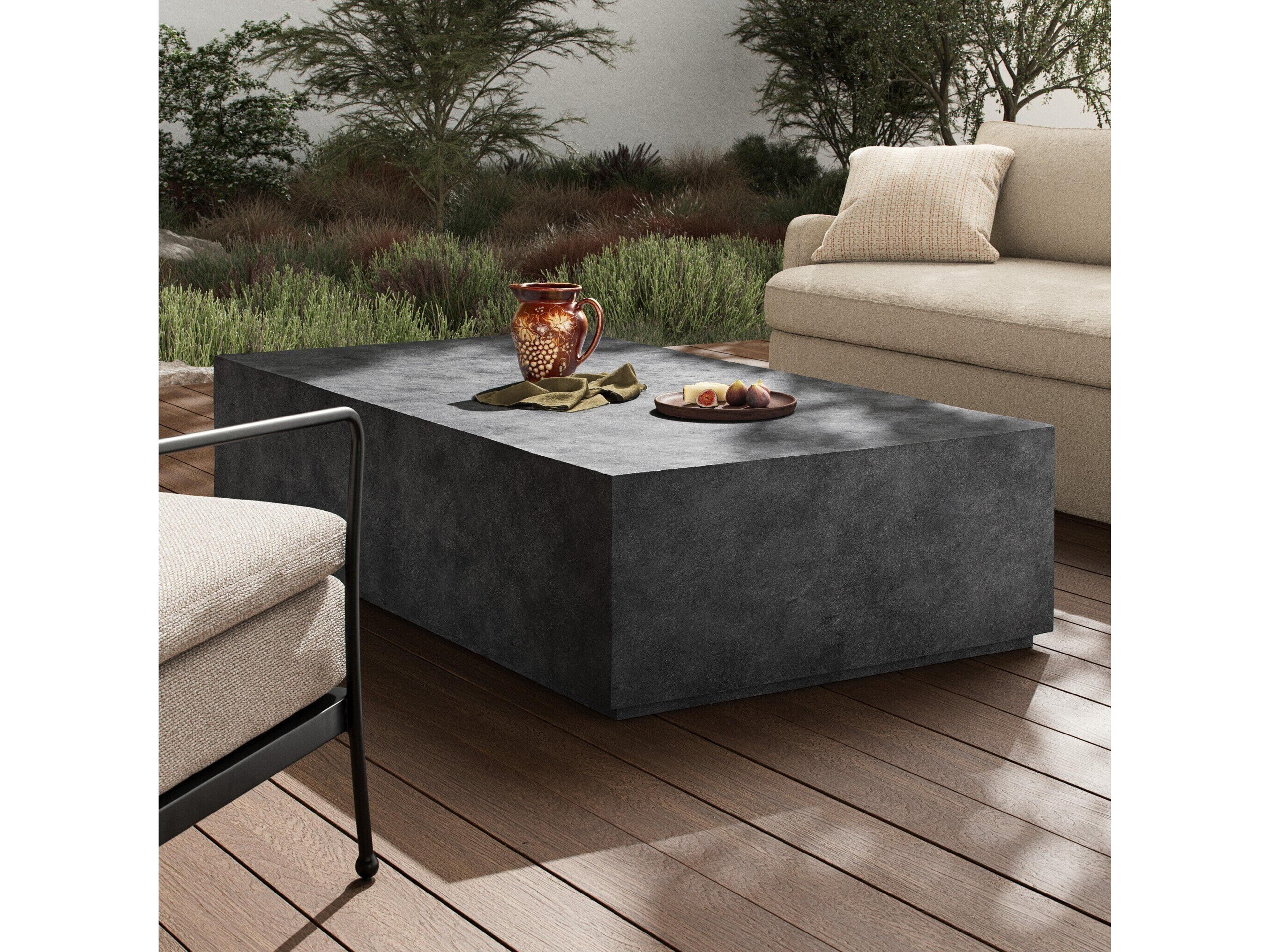 Four Hands Outdoor Grass Roots Lomas  Metal Dining Chair - Textured Dune