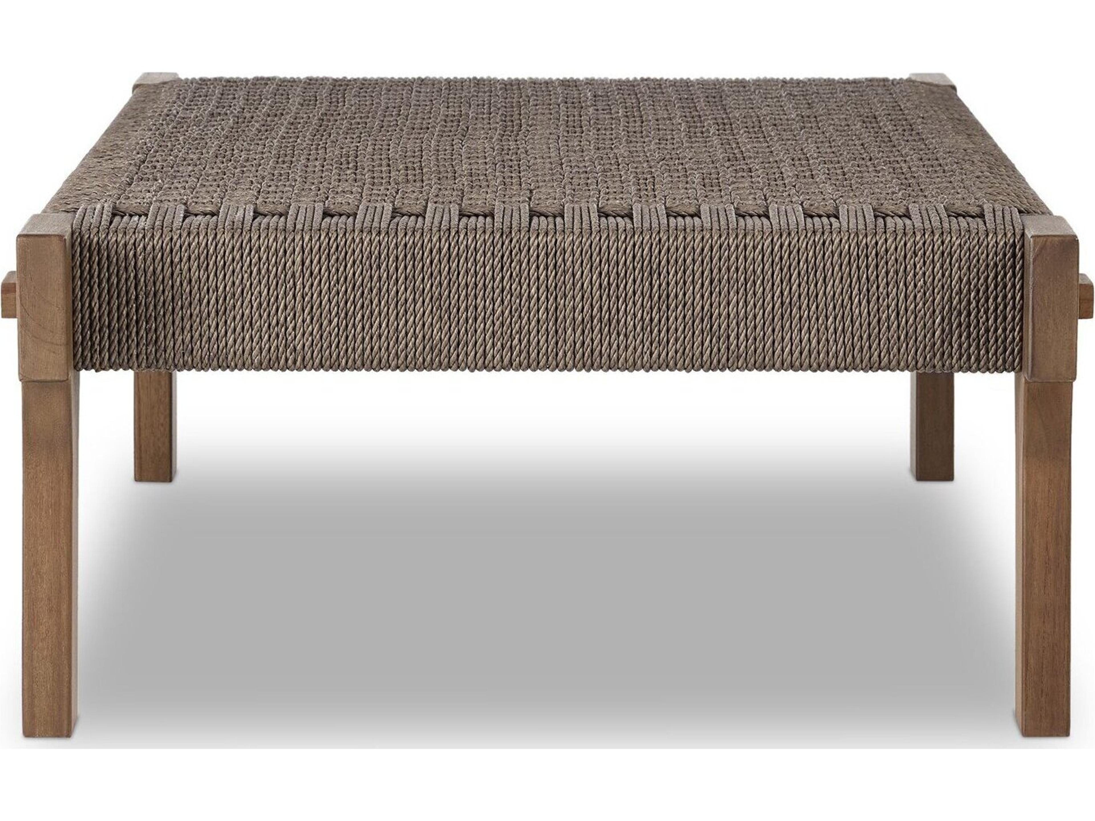 Four Hands Outdoor Duvall Moxie Teak 77" x 30" Rectangular Coffee Table