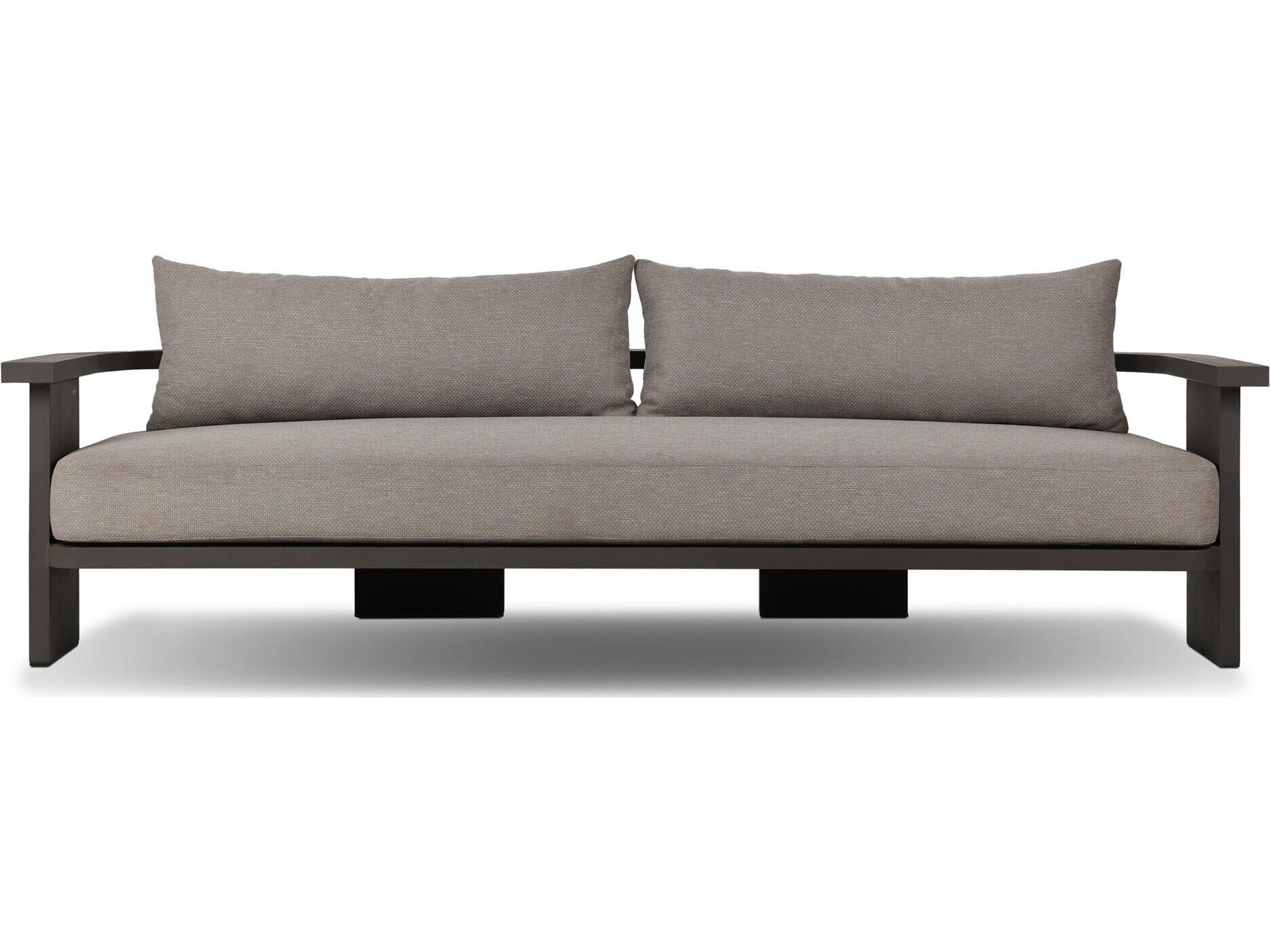 Four Hands Outdoor Duvall Barbosa  Sofa-86" - Concha Beige
