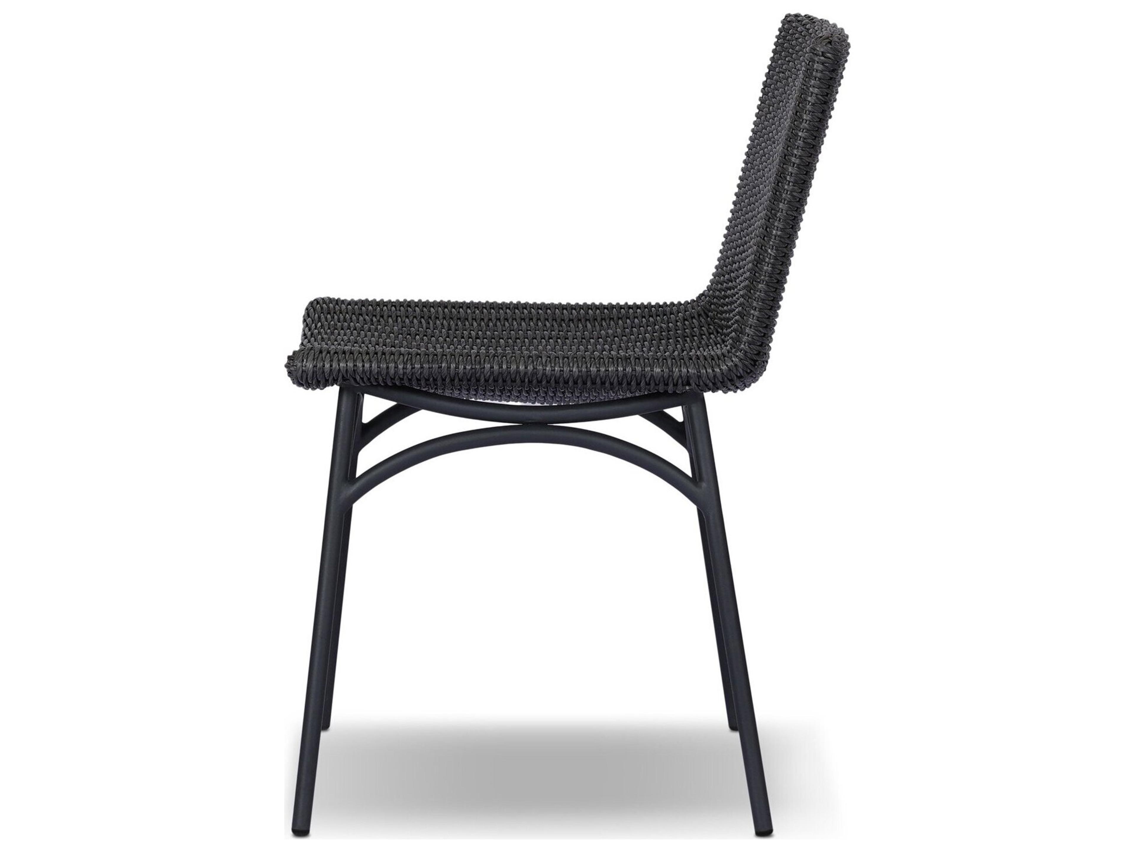 Four Hands Outdoor Worley Outdoor Dining Chair Vintage Coal