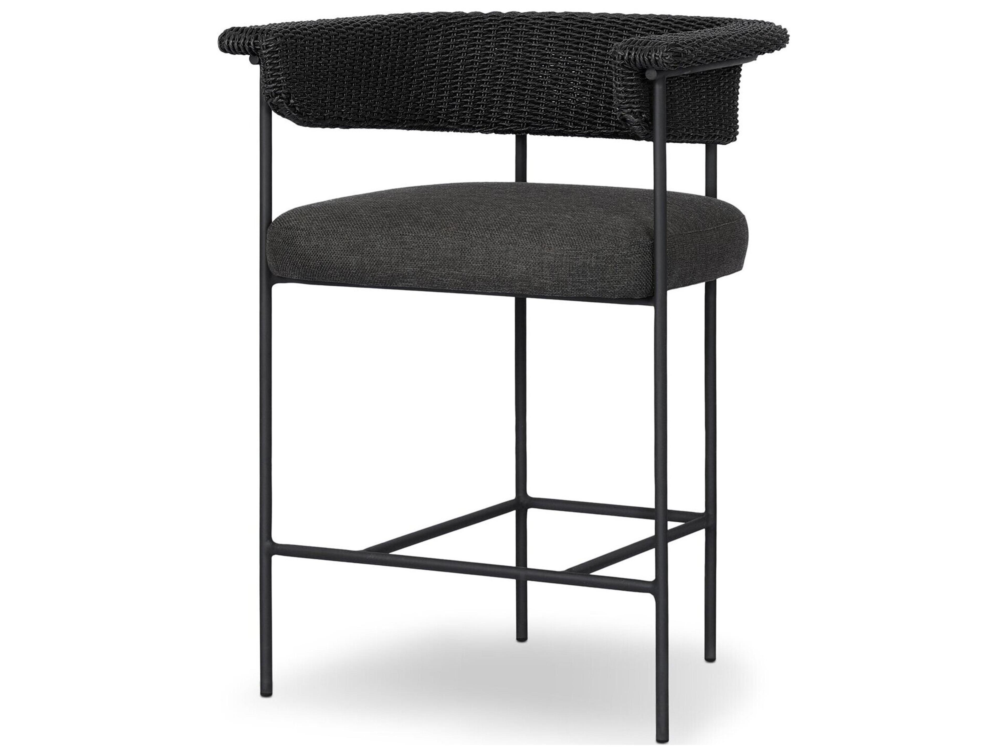 Carrie Outdoor Stool Ellor Black