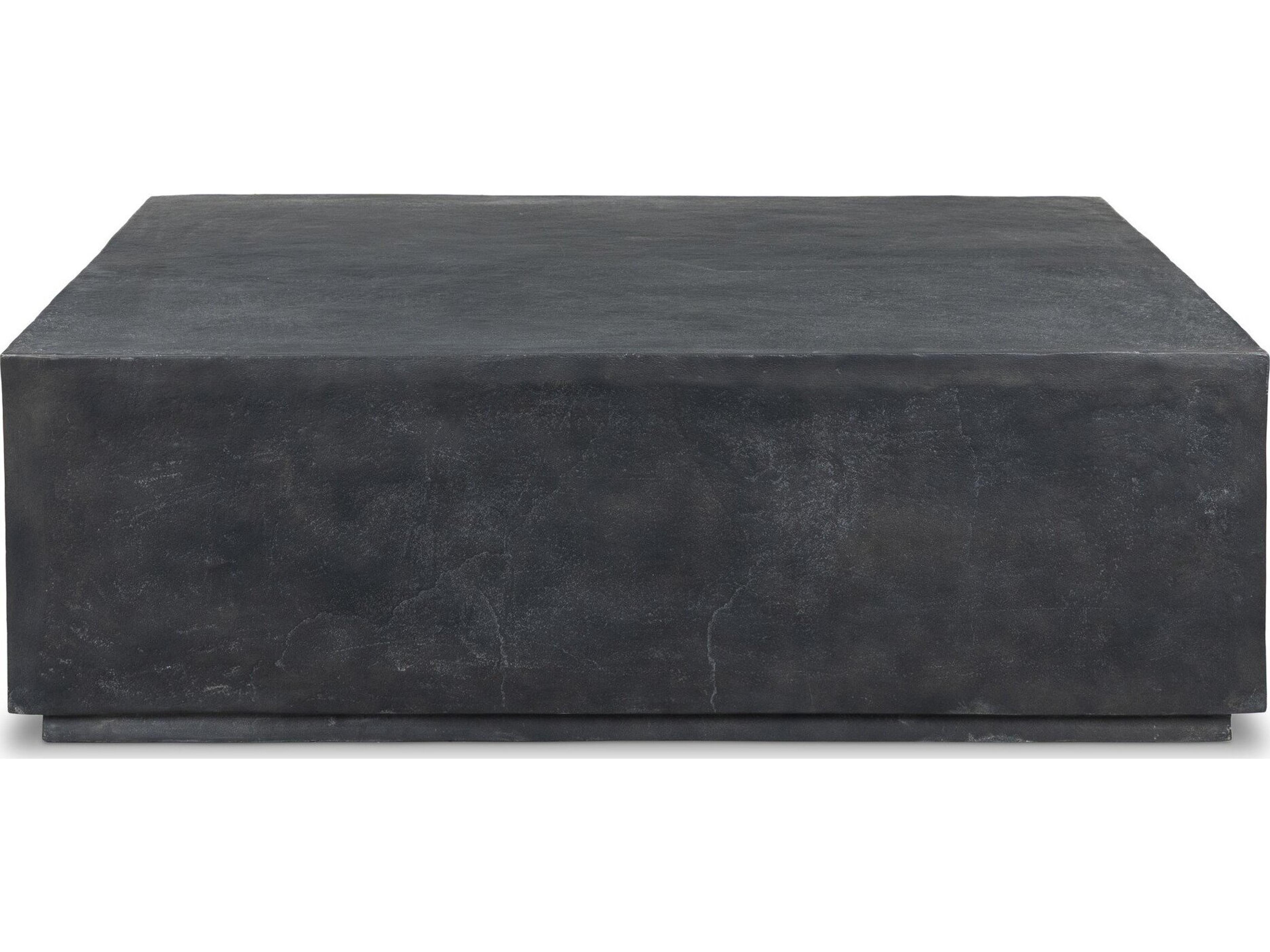 Four Hands Outdoor Graso Outdoor Square Coffee Table Aged Grey