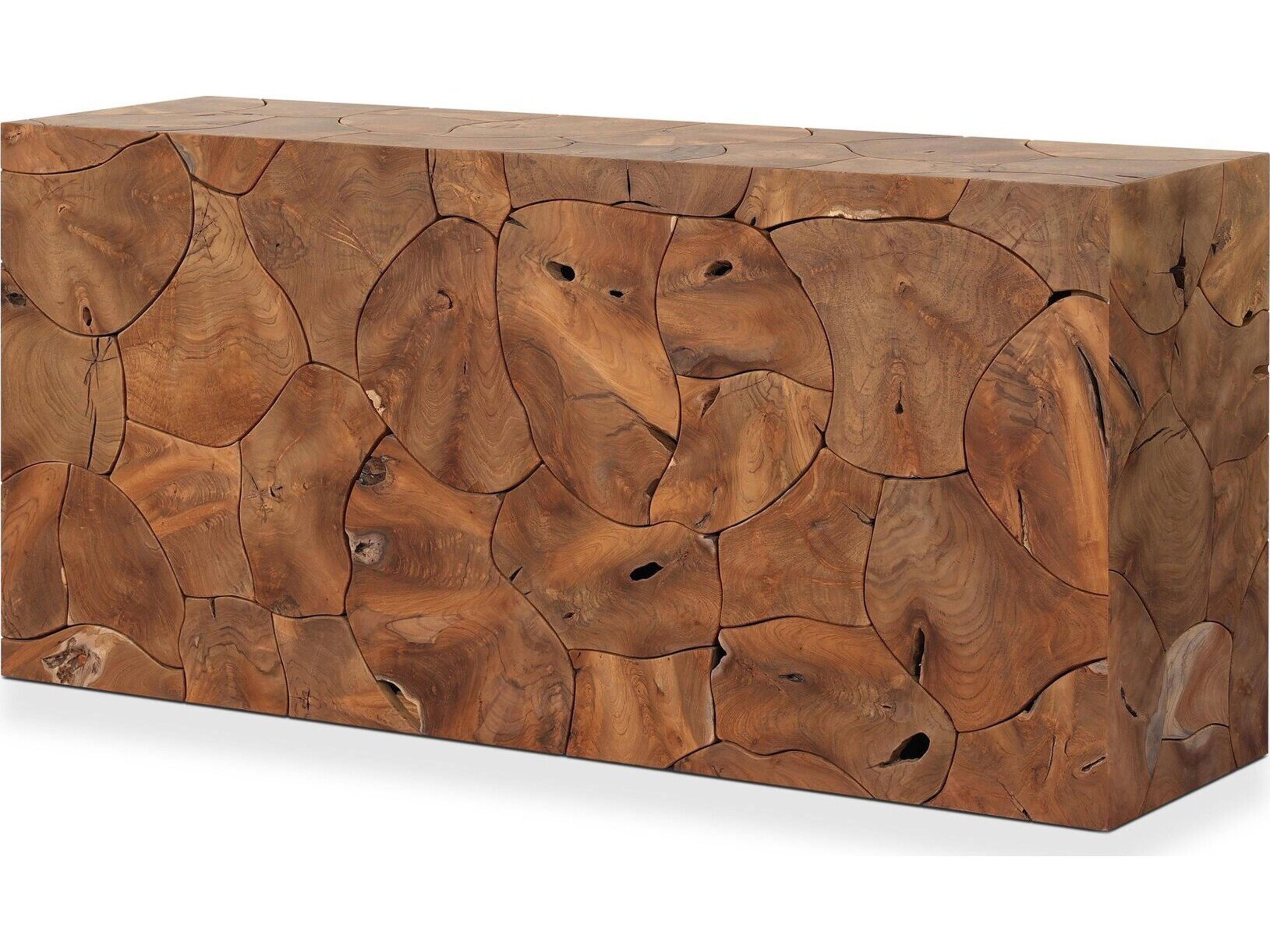Tomlin Outdoor Console Table Teak Root