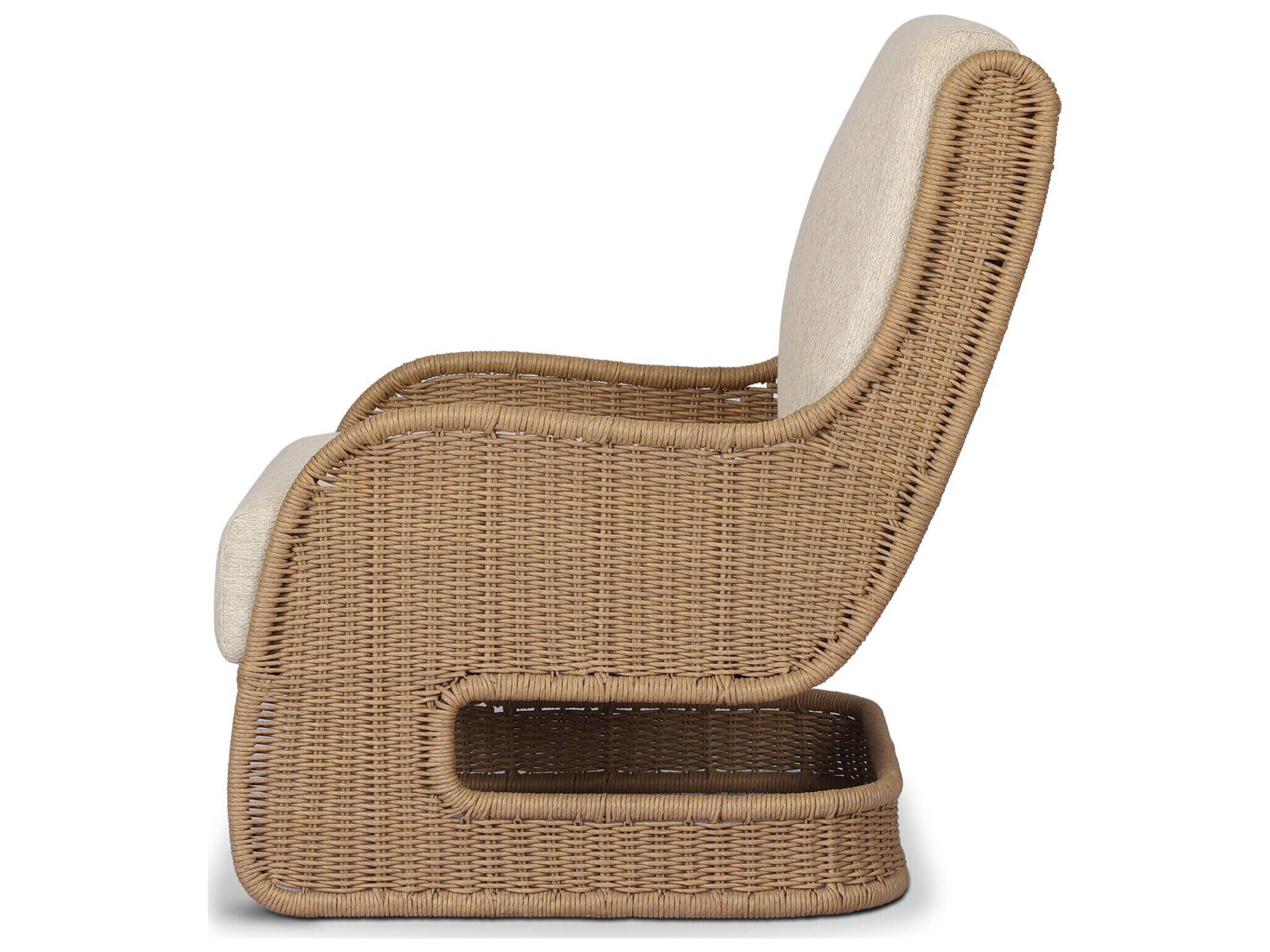 Four Hands Outdoor Katrine Outdoor Chair Concha Beige