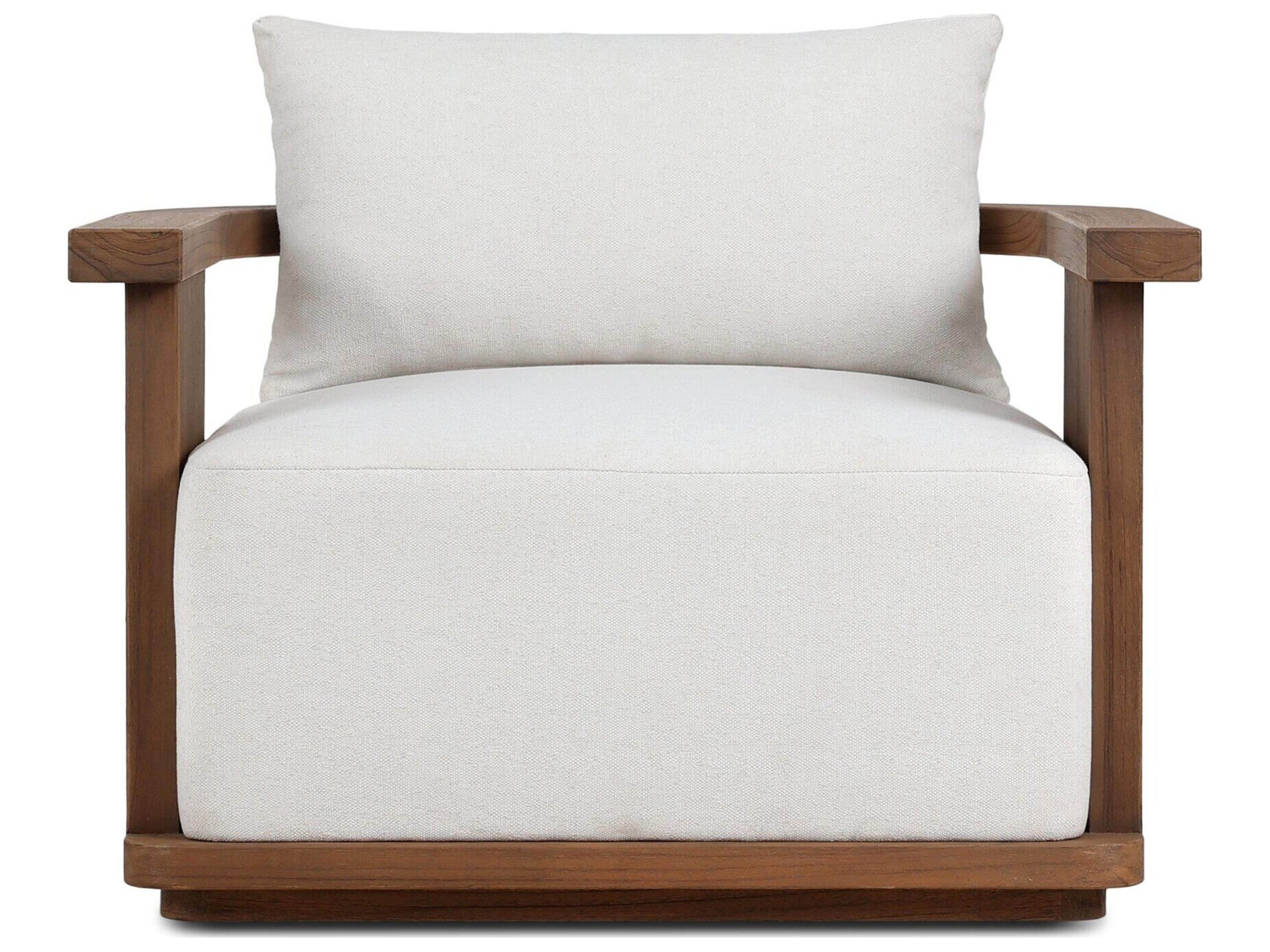 Four Hands Outdoor Tahana Outdoor Swivel Chair Alessi Linen