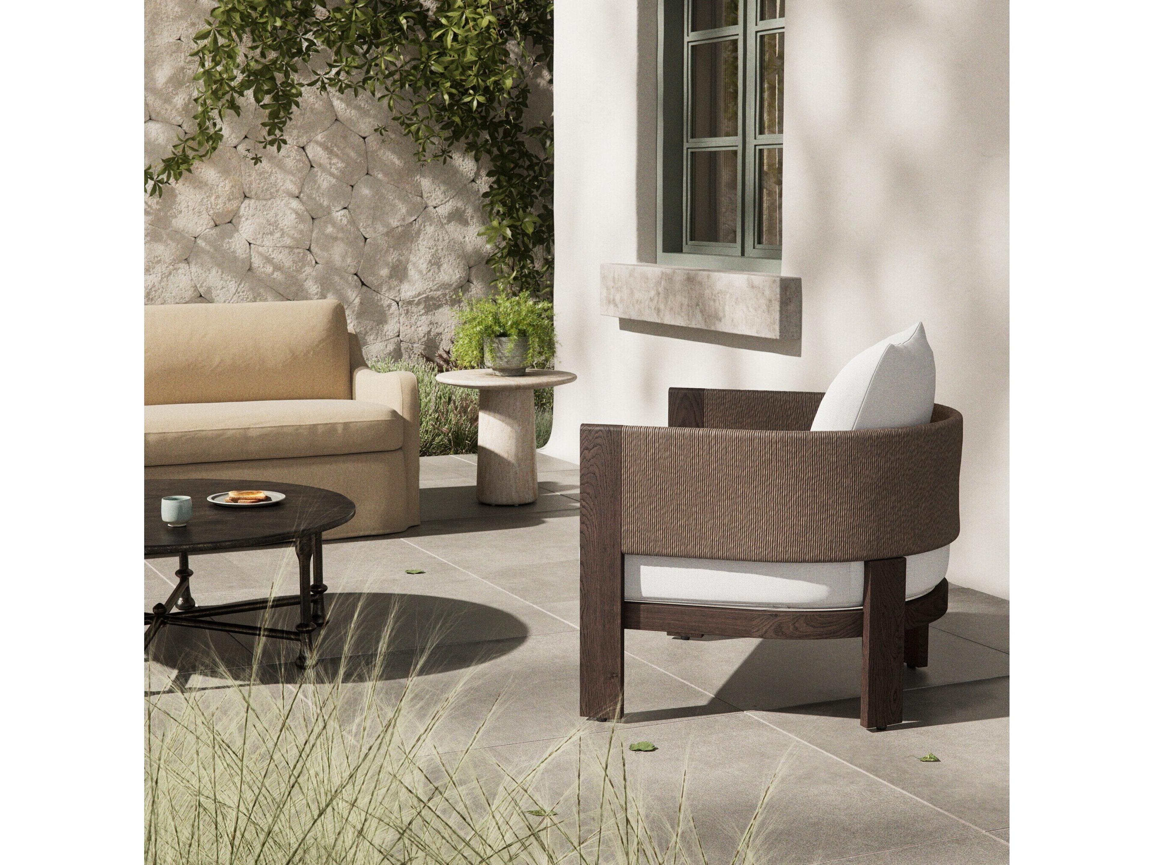 Four Hands Outdoor Delancy Outdoor Chair Arashi Salt