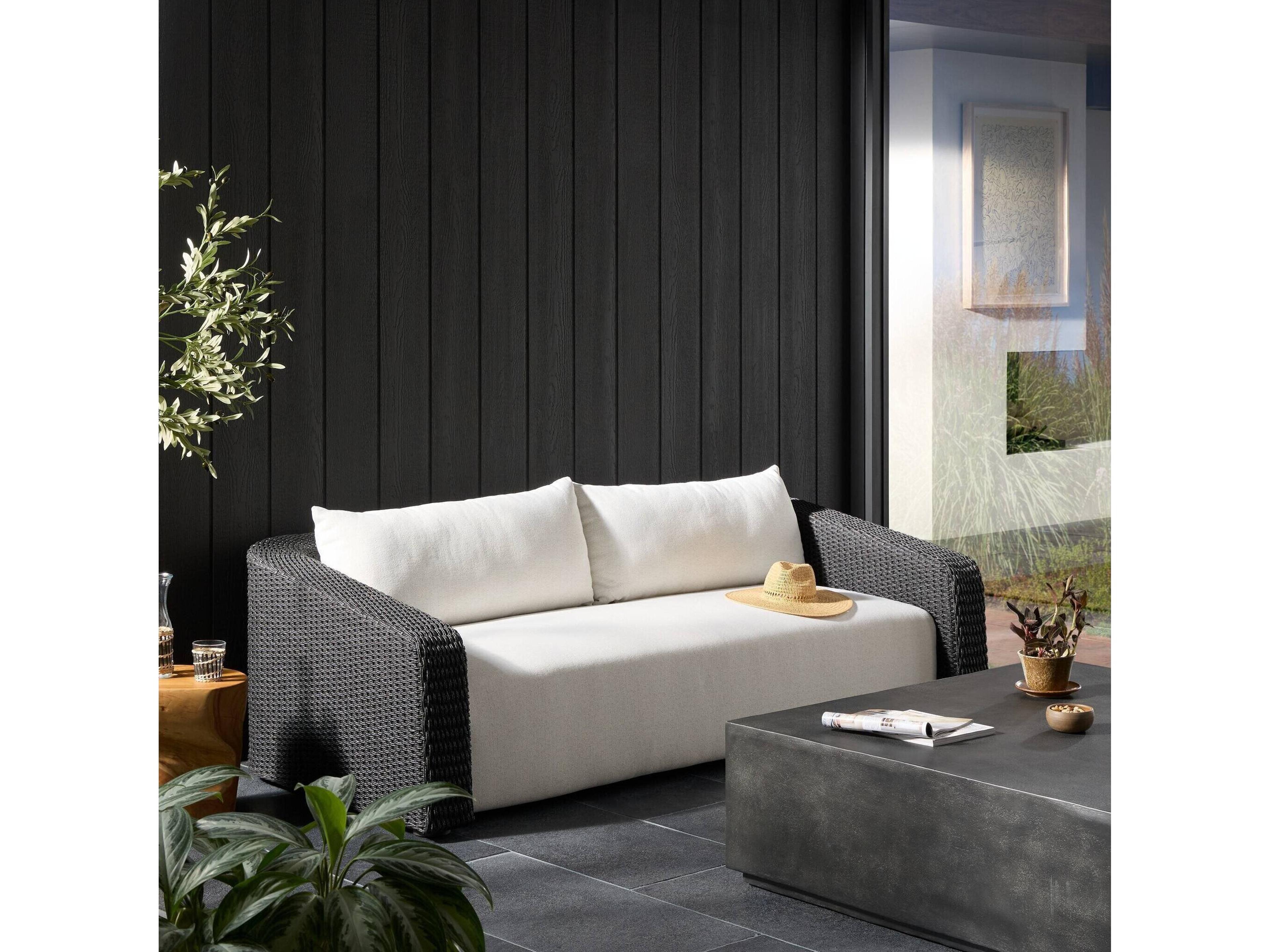 Four Hands Outdoor Westby Outdoor Sofa Alessi Linen