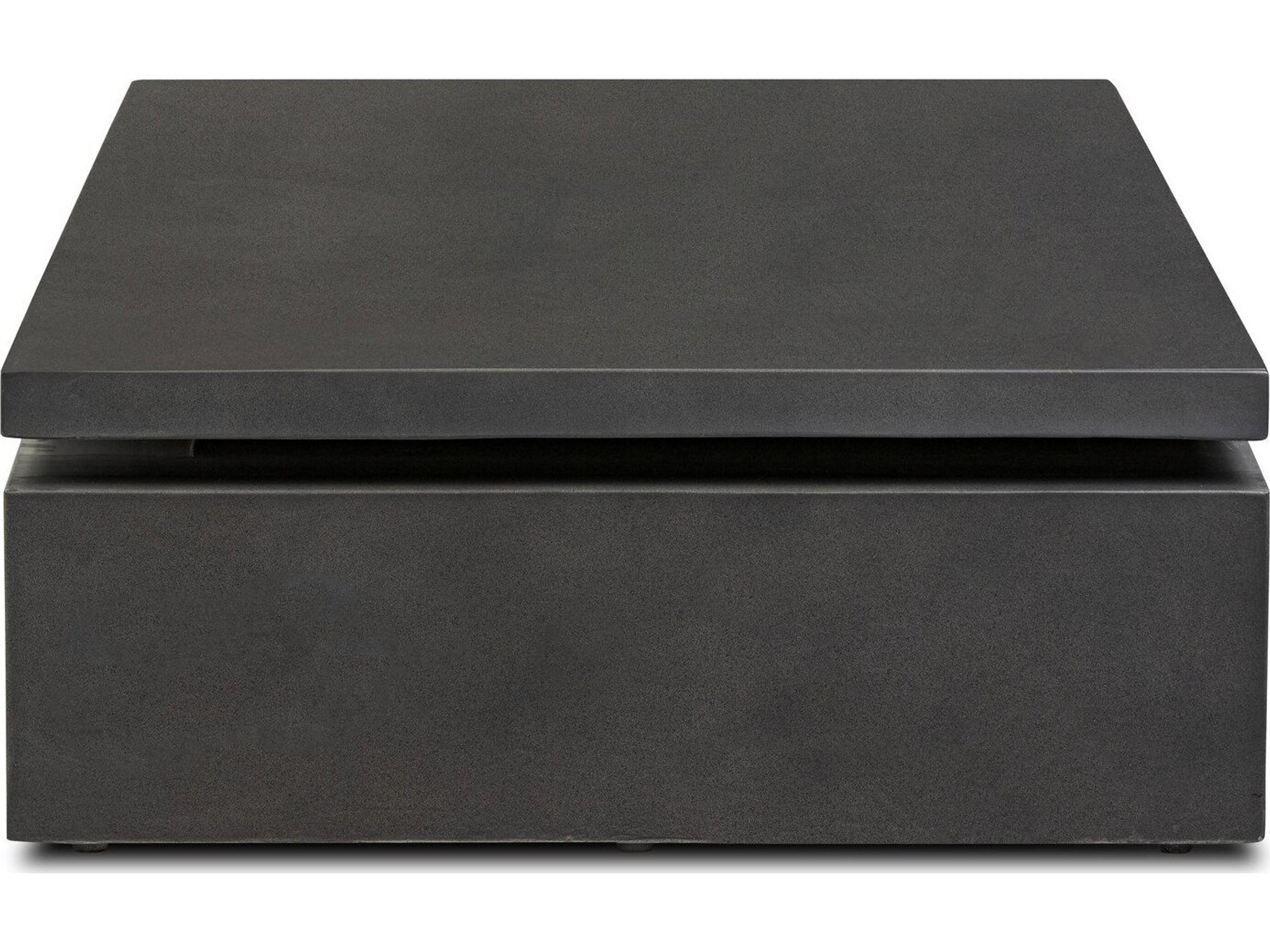 Luxecor Matthes Outdoor Coffee Table Charcoal Concrete