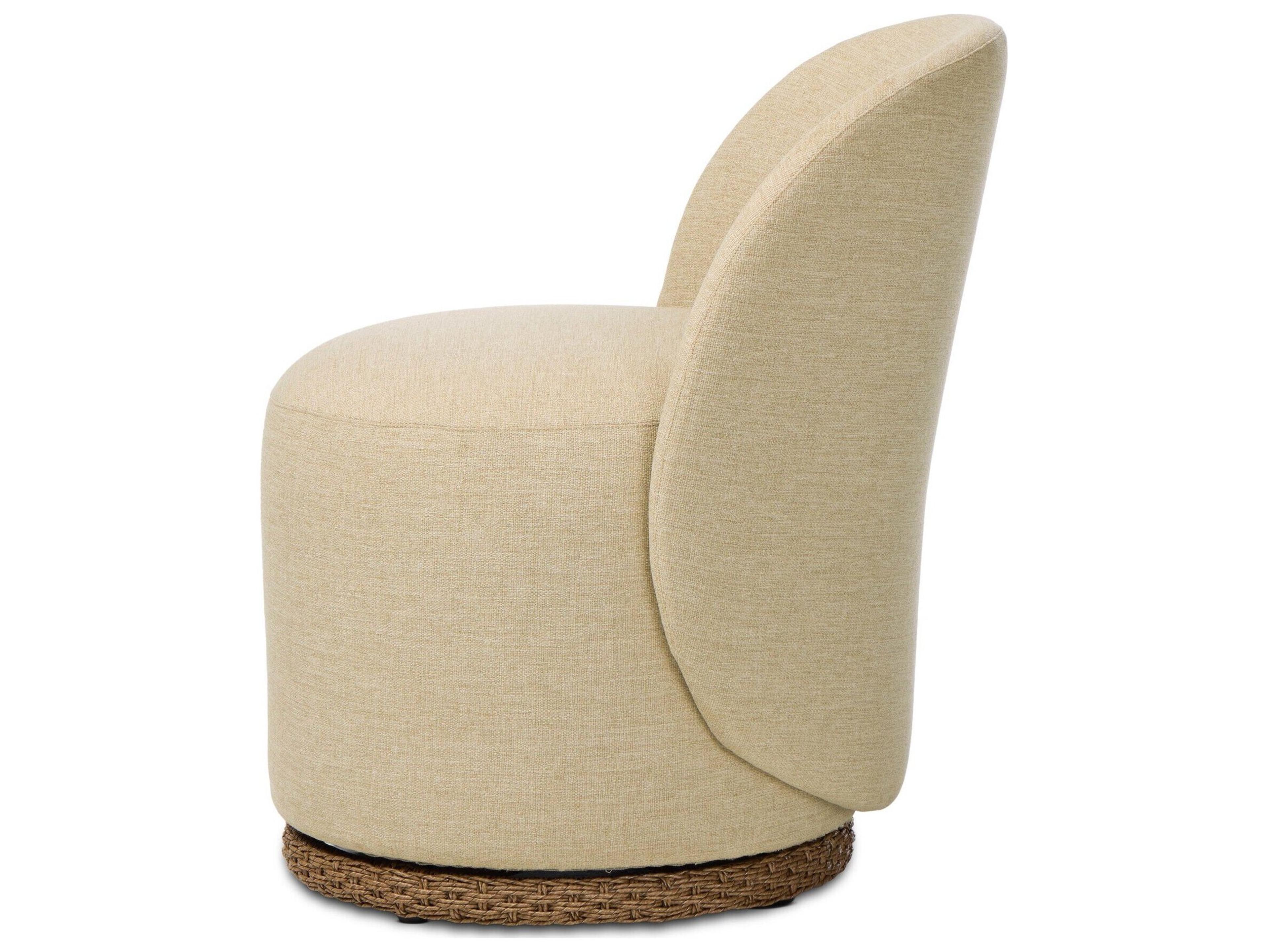 Four Hands Outdoor Quaid Outdoor Upholstered Dining Chair Alessi Buff