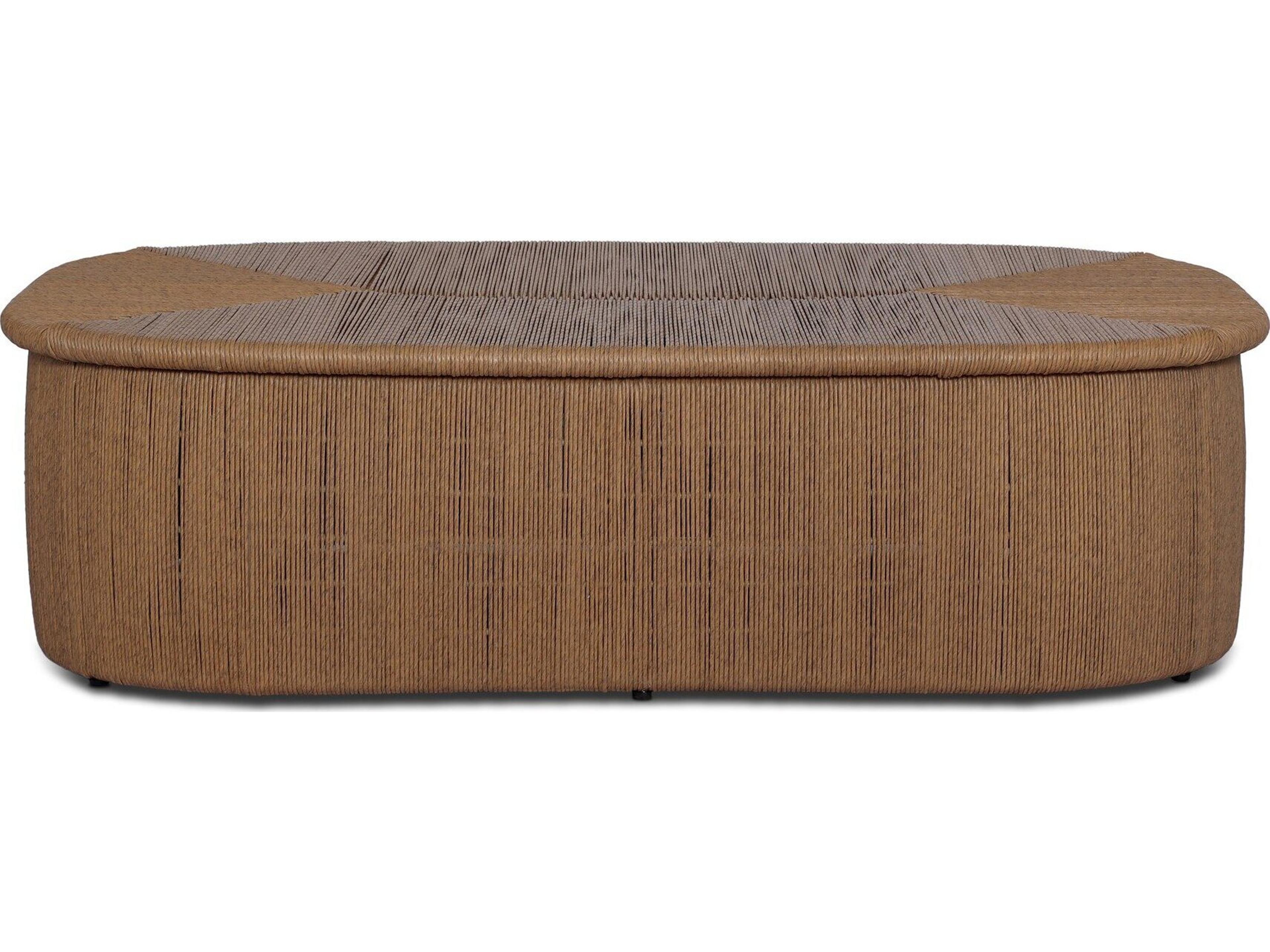 Four Hands Outdoor Taum Outdoor Coffee Table - Textured Sand