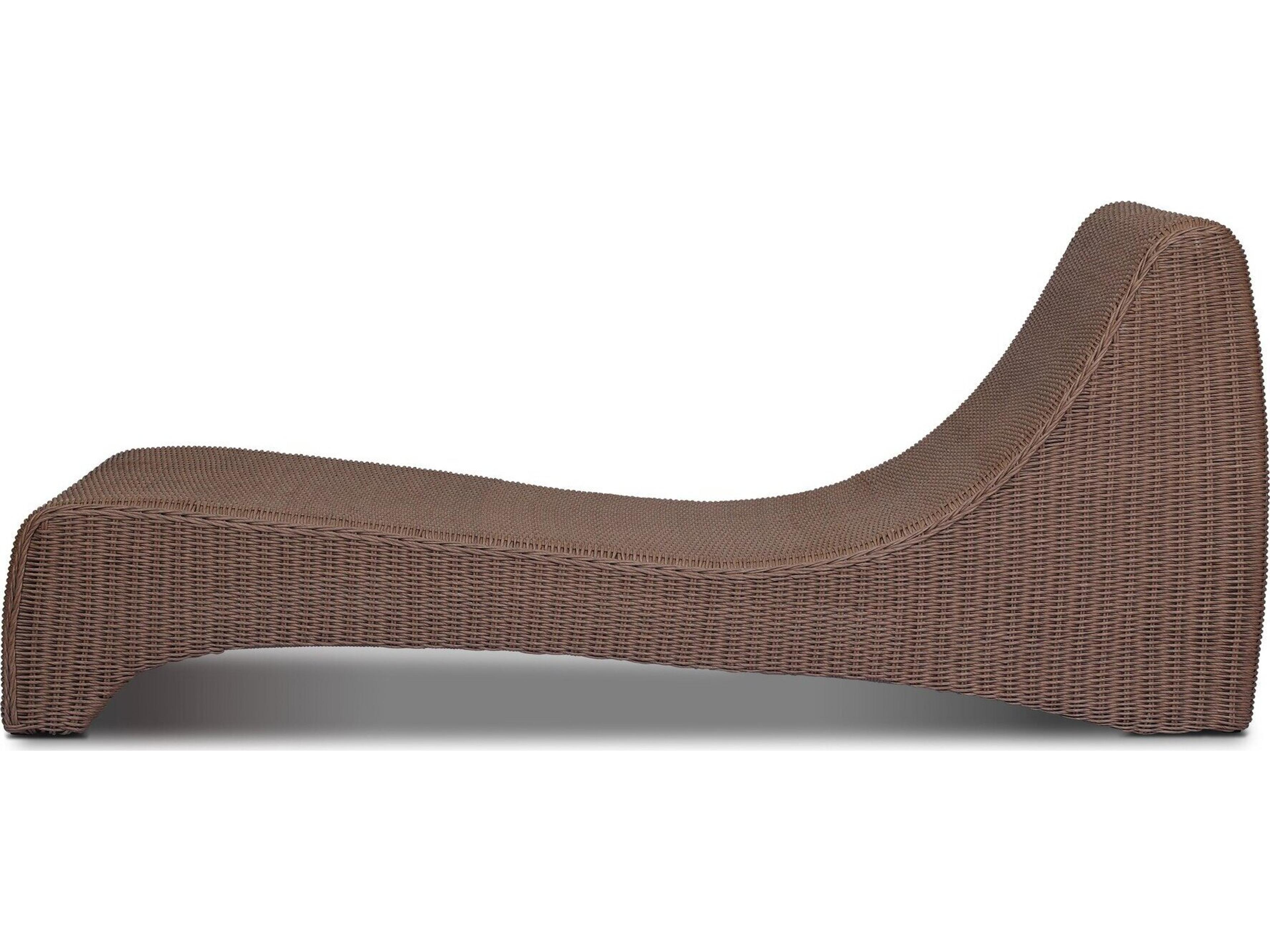 Four Hands Outdoor Mazu Outdoor Chaise Tanned Weave