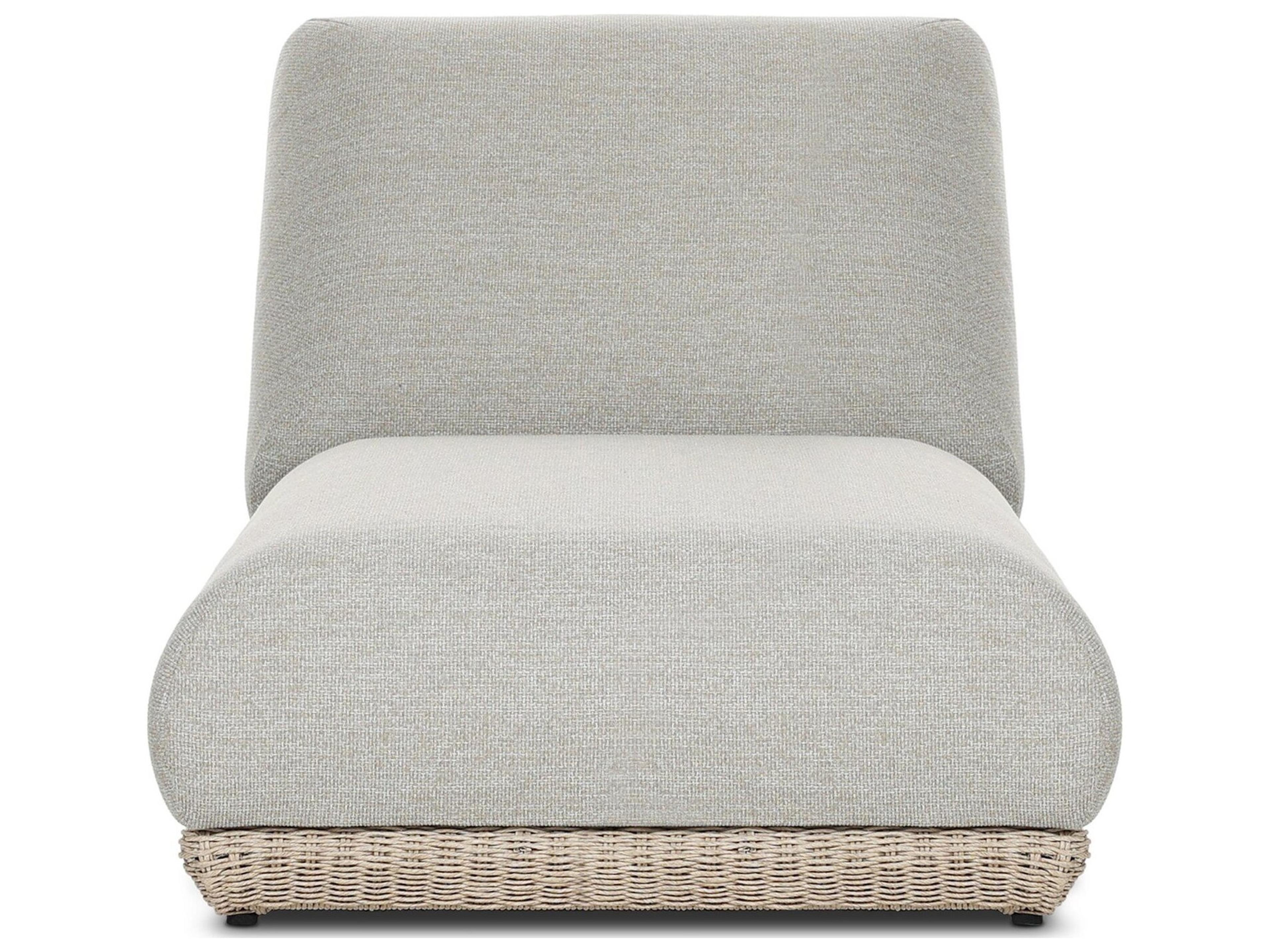 Four Hands Outdoor Evander Outdoor Chaise - Ramiro Ecru