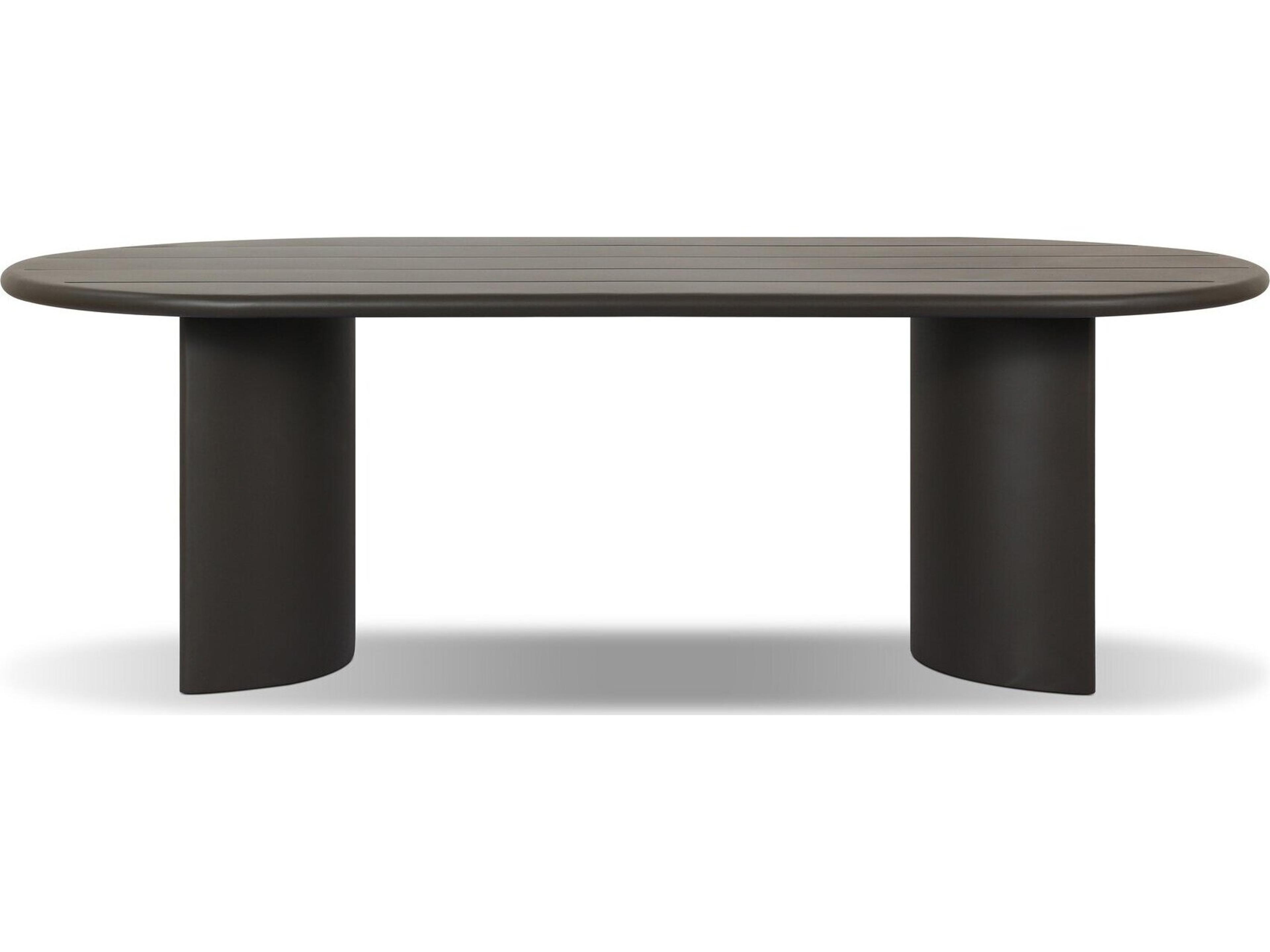 Four Hands Outdoor Paden Outdoor Metal Dining Table-94" - Bronze