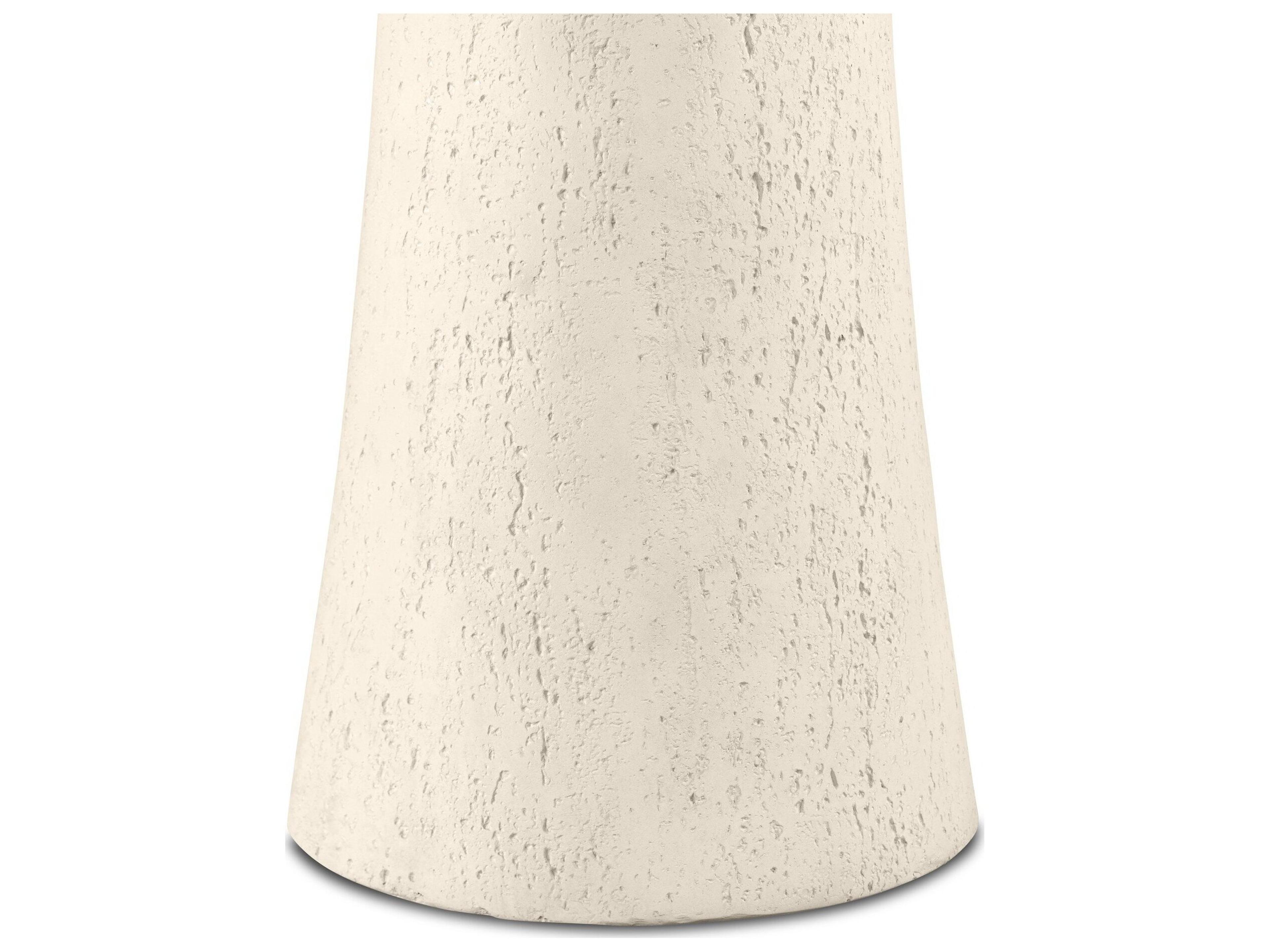 Four Hands Outdoor Varda Outdoor Bar + Counter Table - Coarse Ivory Concrete