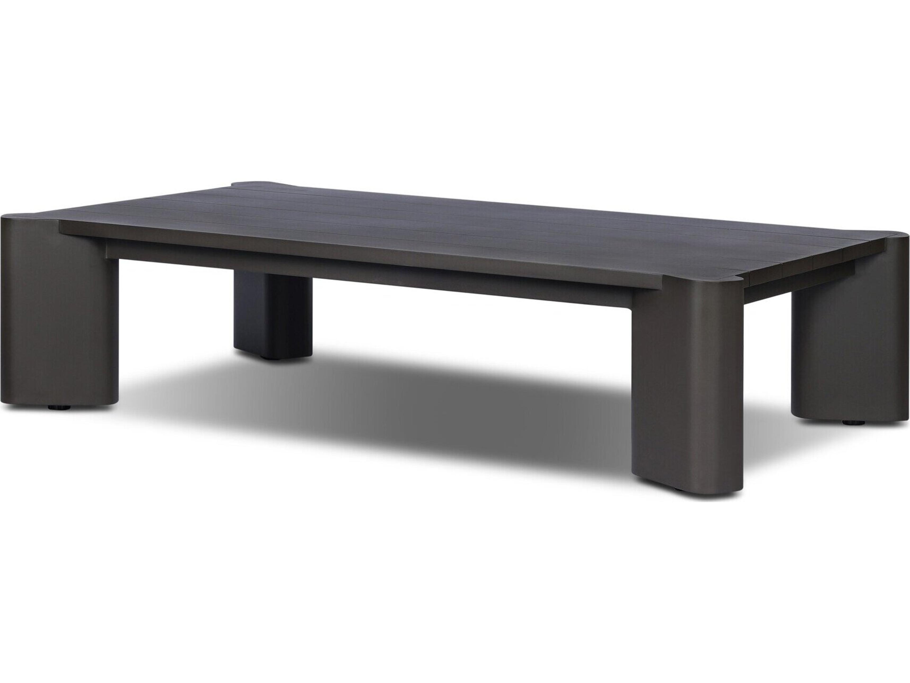 Soho Outdoor Metal Coffee Table - Bronze