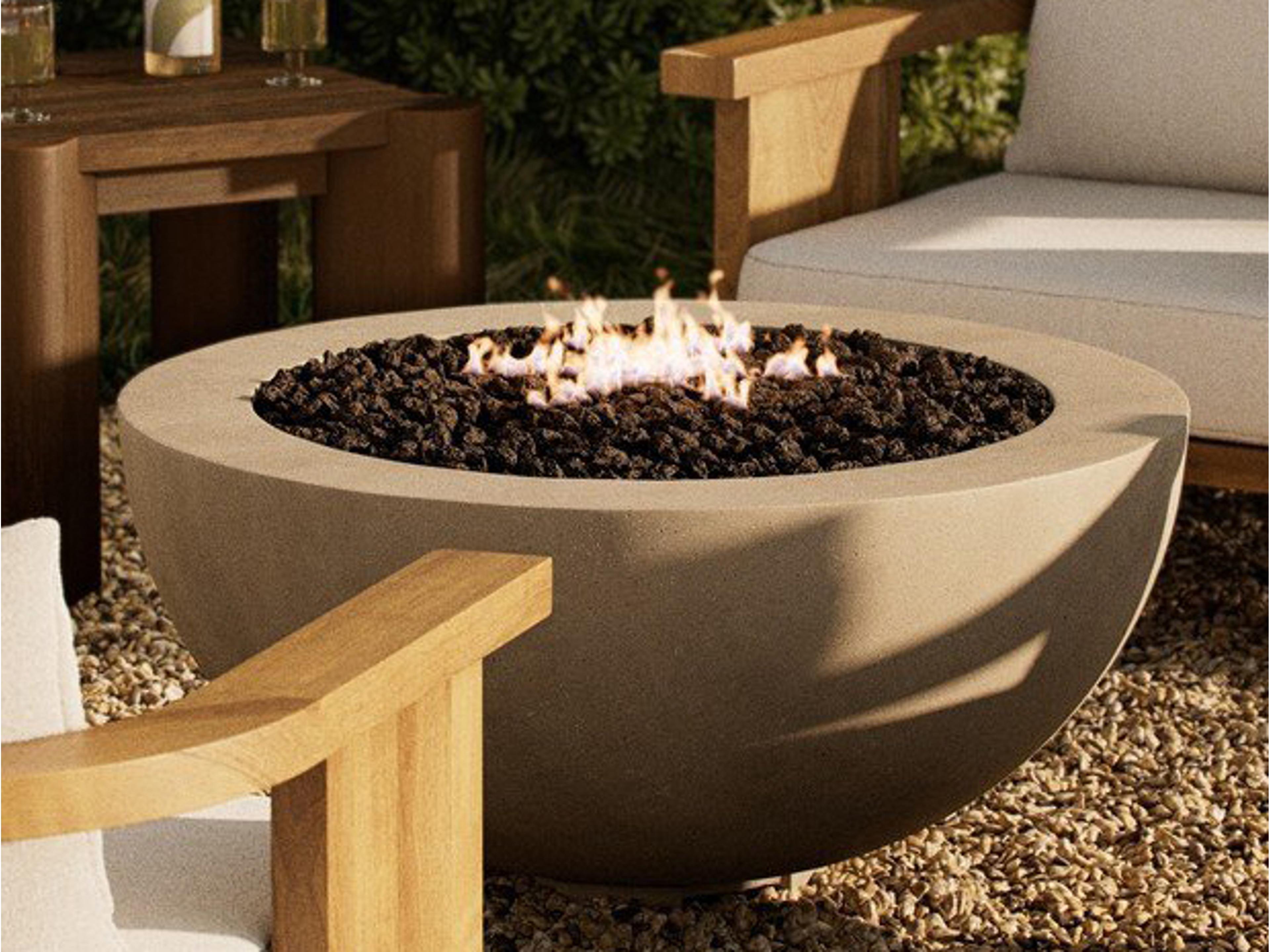 Four Hands Outdoor Garwood Lavine  Sofa-94" - Alessi Buff