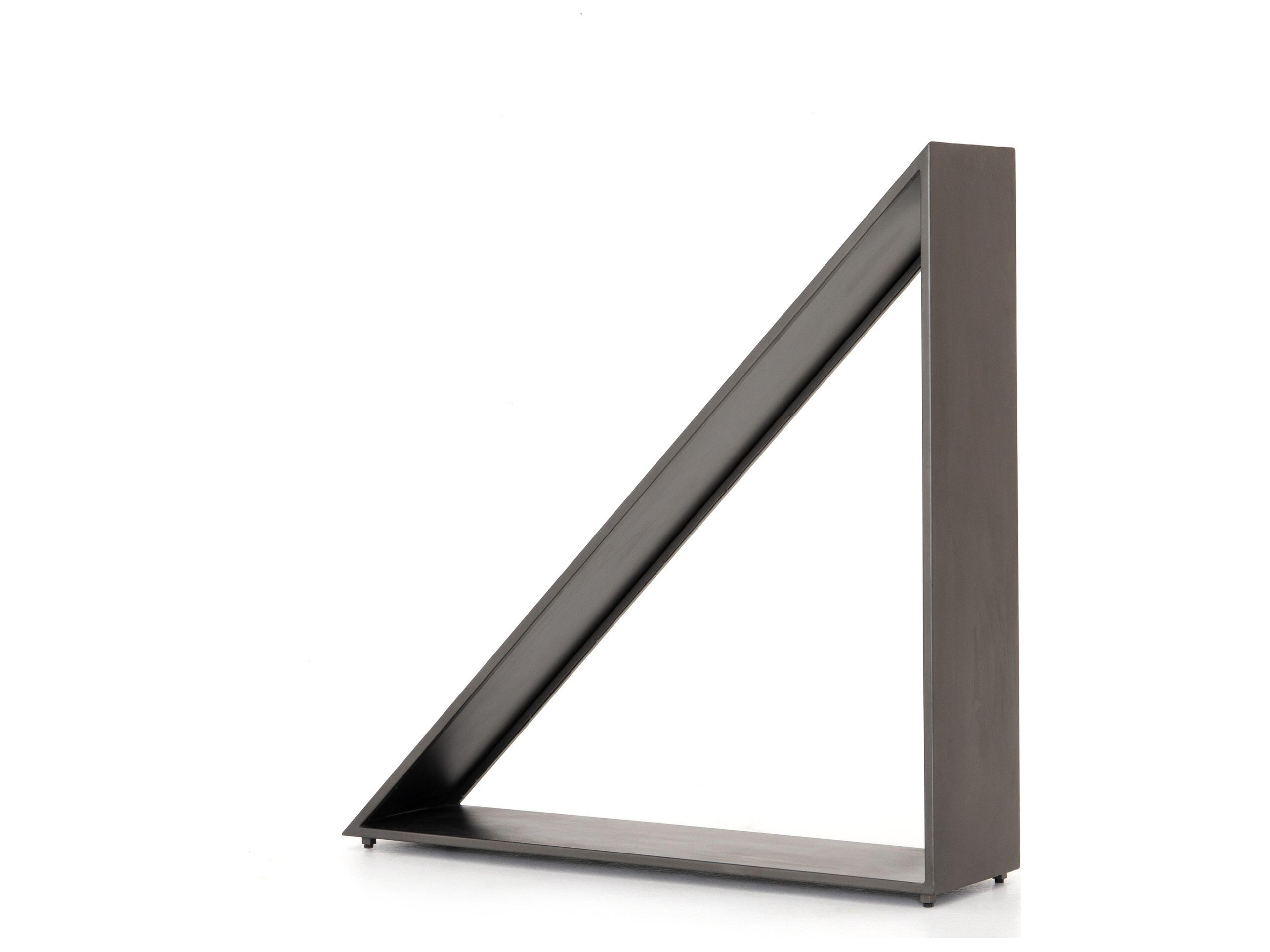 Four Hands Outdoor Element Coated Gunmetal Storage Rack