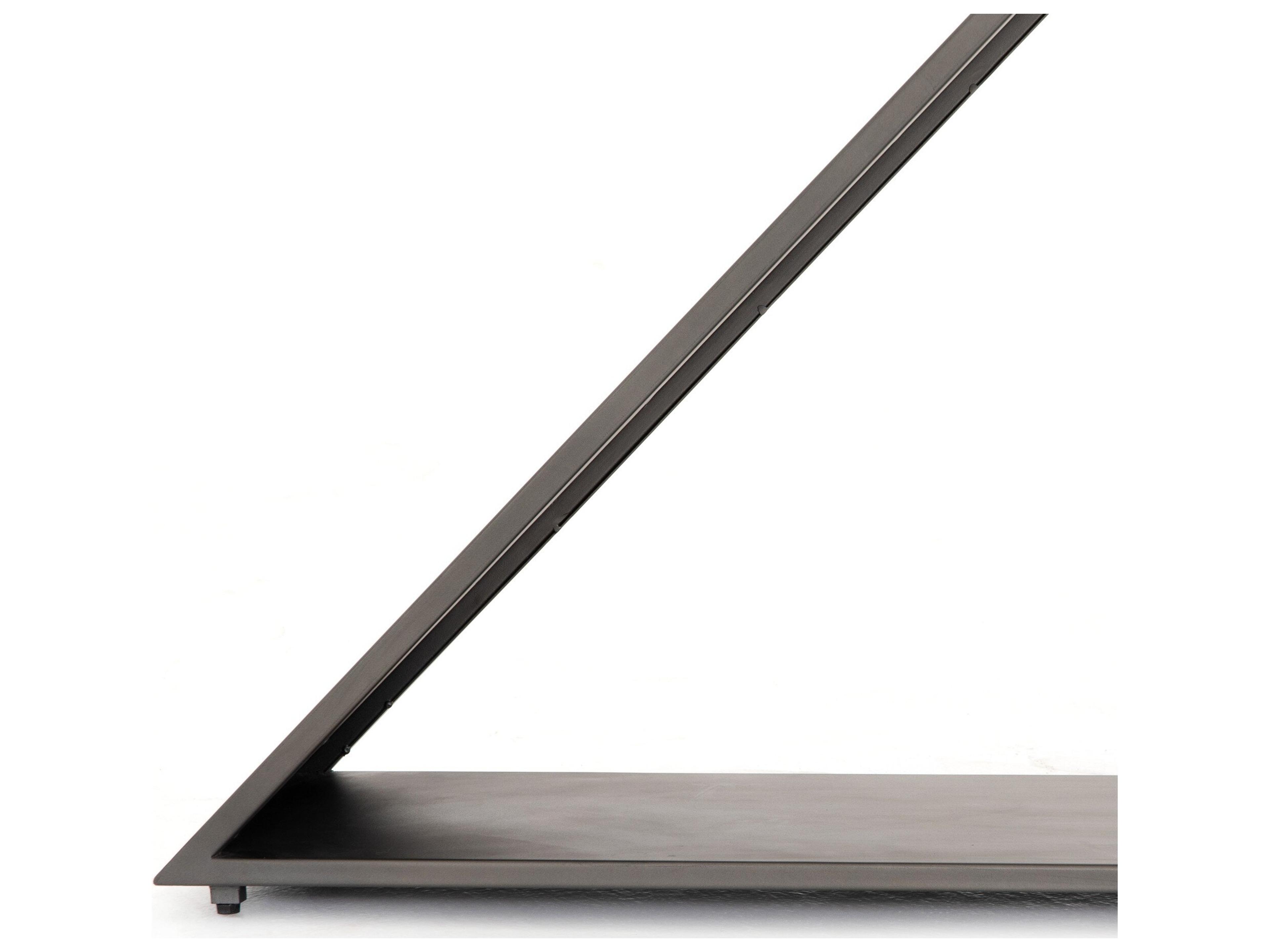 Four Hands Outdoor Element Coated Gunmetal Storage Rack