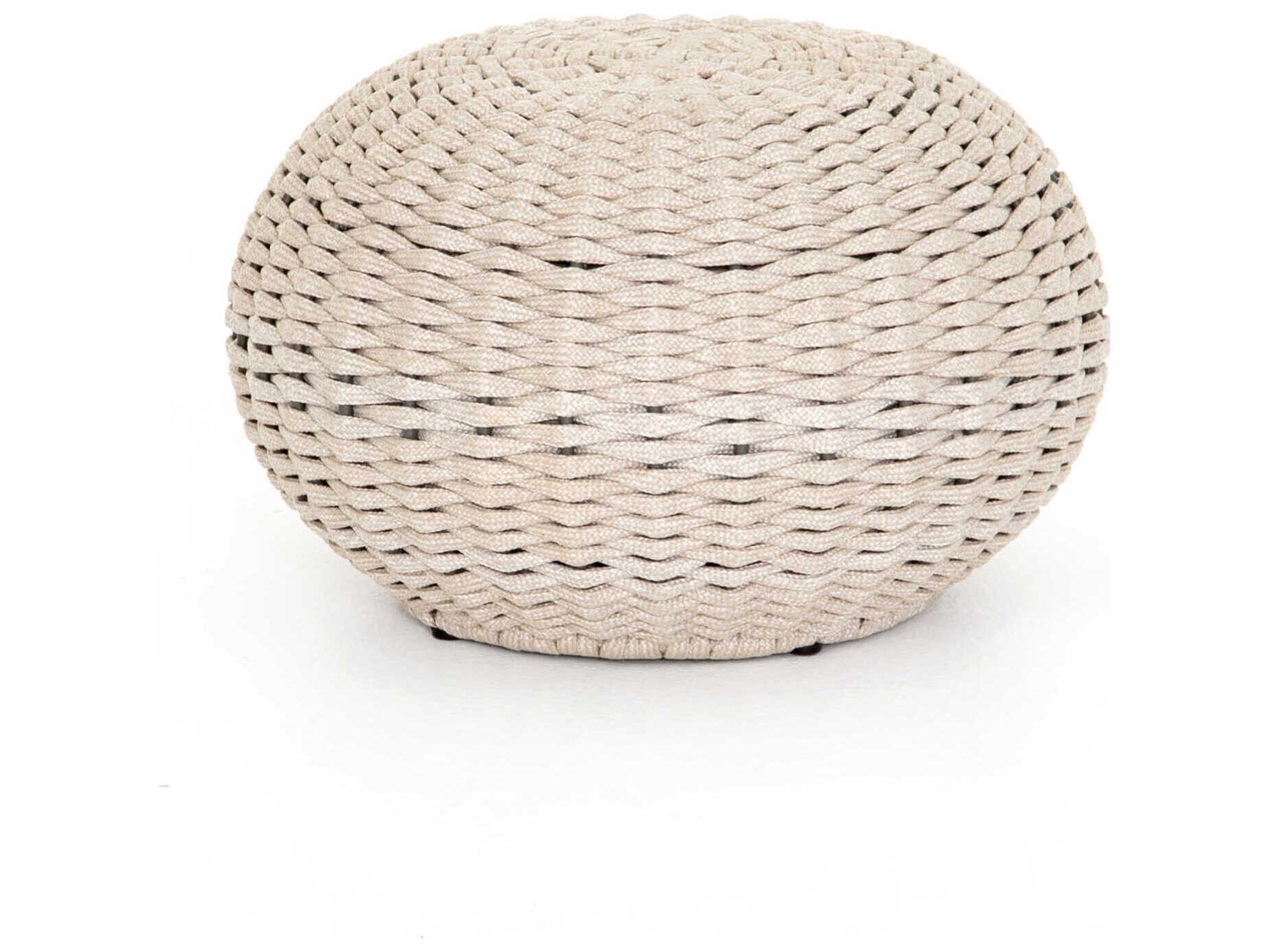 Luxecor Globetrotter Outdoor Natural Ottoman