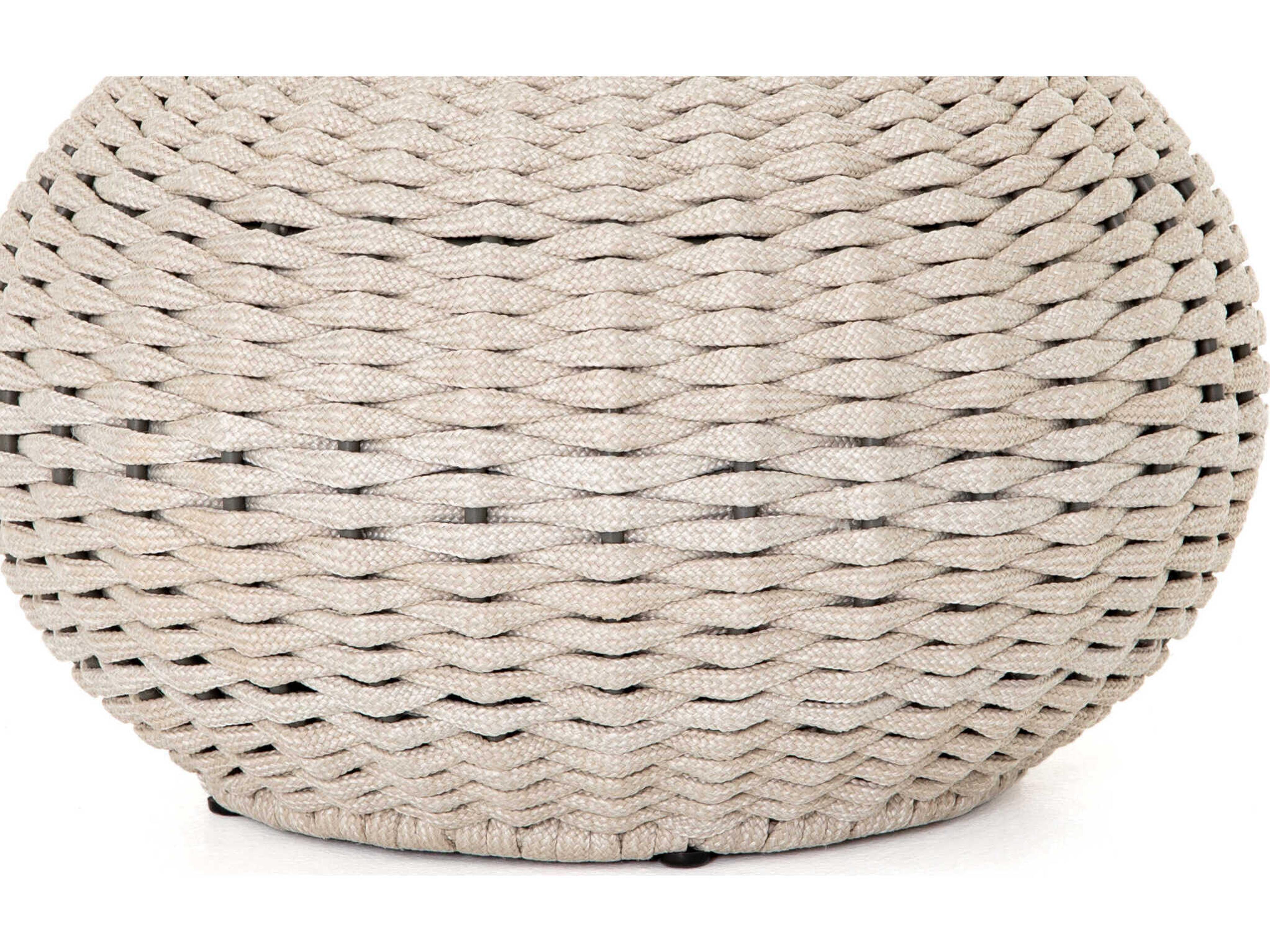 Luxecor Globetrotter Outdoor Natural Ottoman