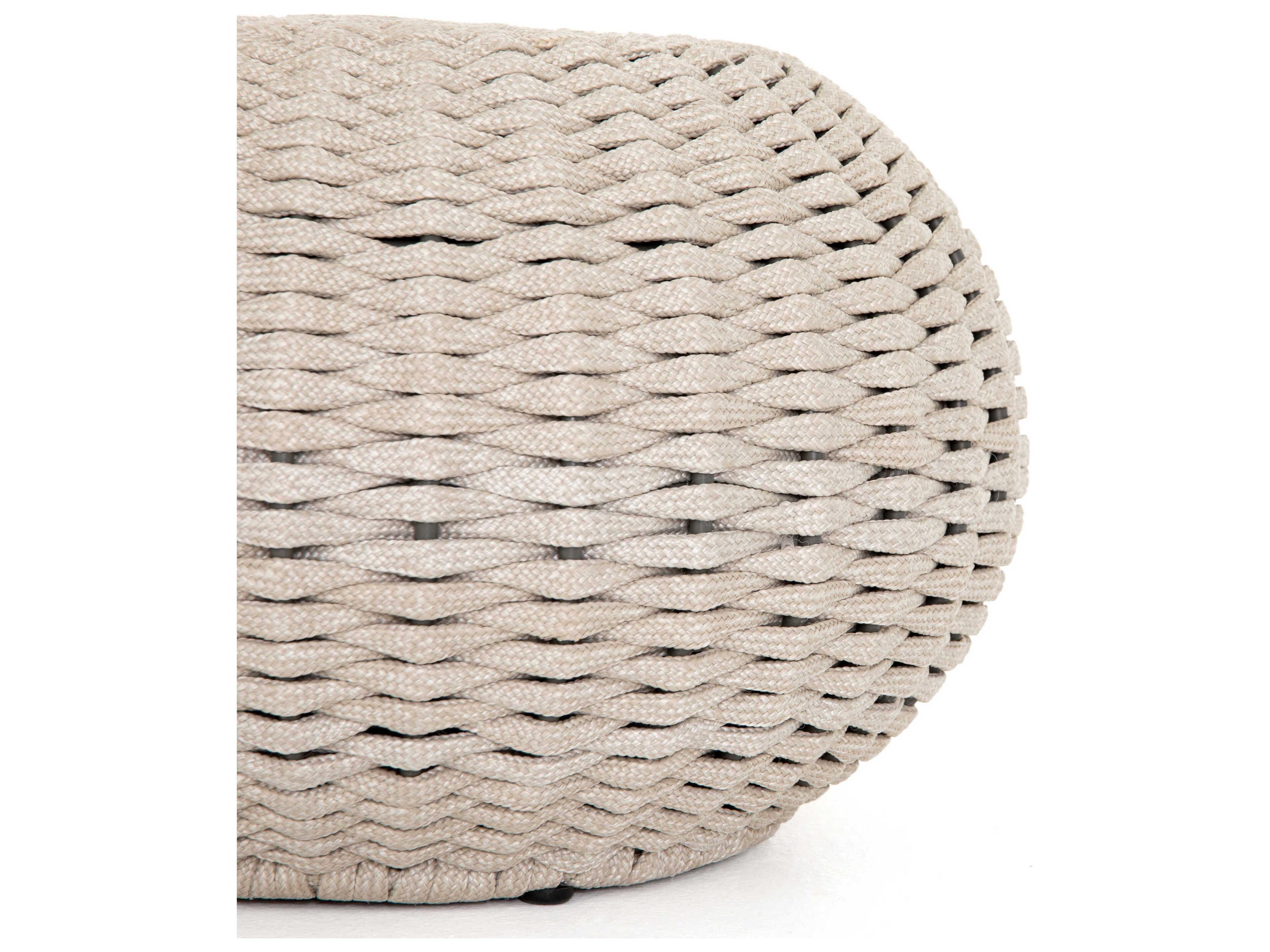 Luxecor Globetrotter Outdoor Natural Ottoman