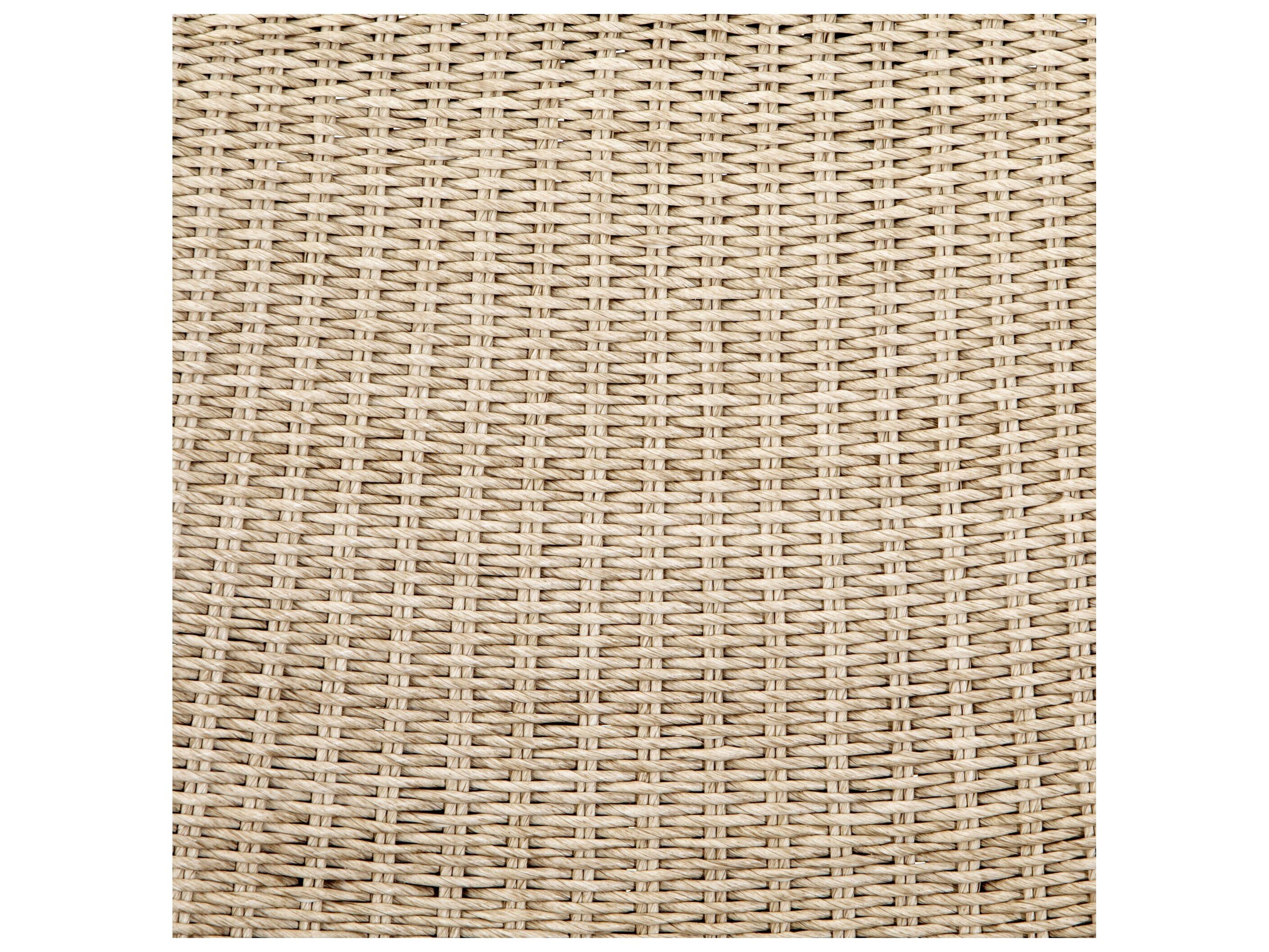 Four Hands Outdoor Grass Roots Vintage White Lounge Chair