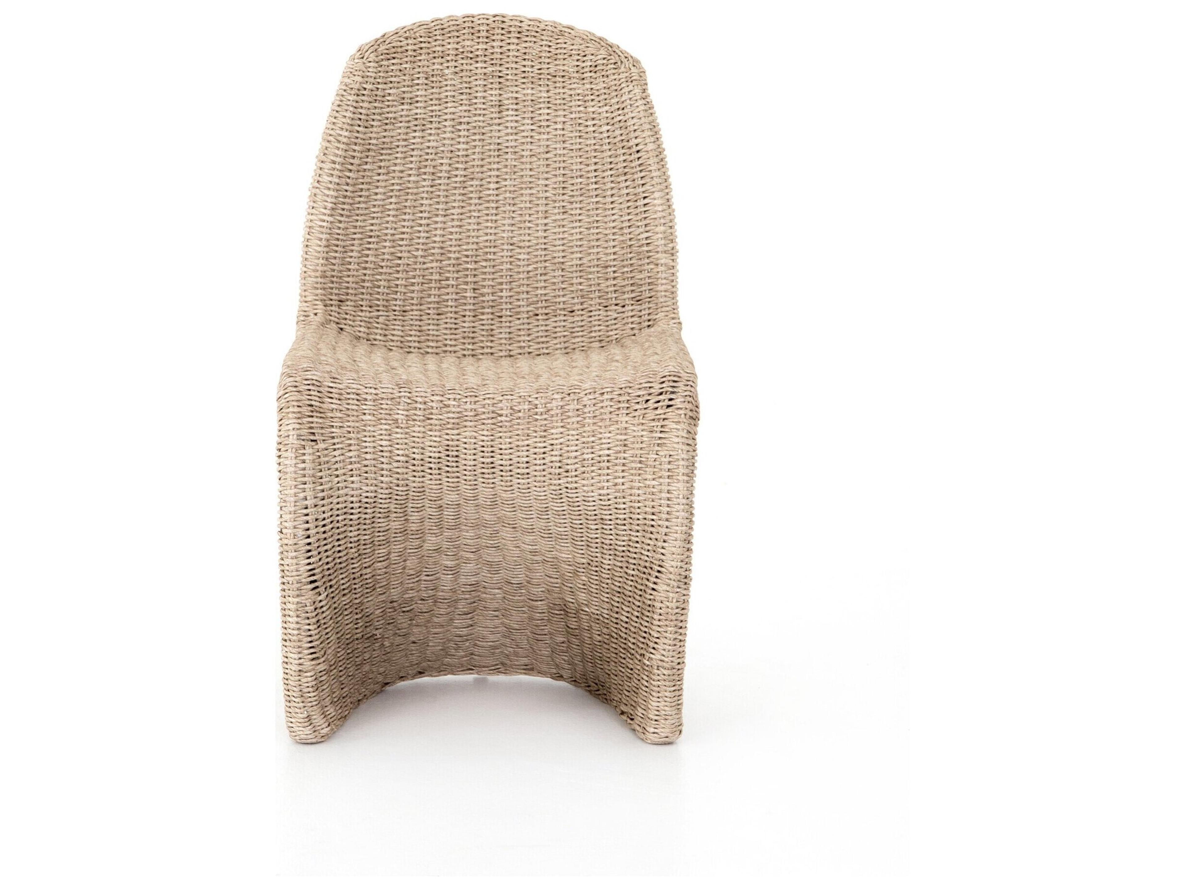 Four Hands Outdoor Solano Tahana  Metal Sofa-96" - Casa Grey