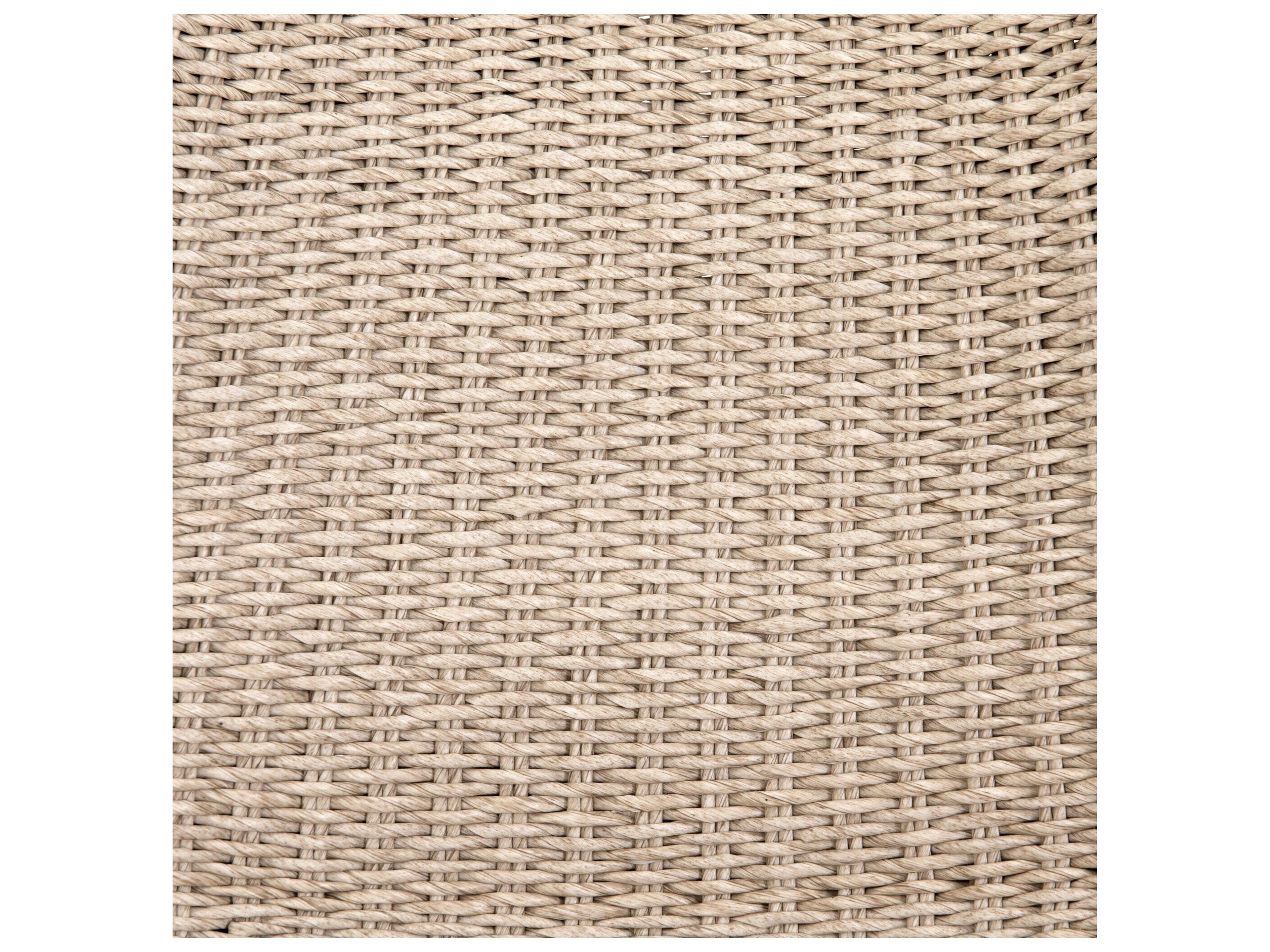 Four Hands Outdoor Solano Tahana  Metal Sofa-96" - Casa Grey