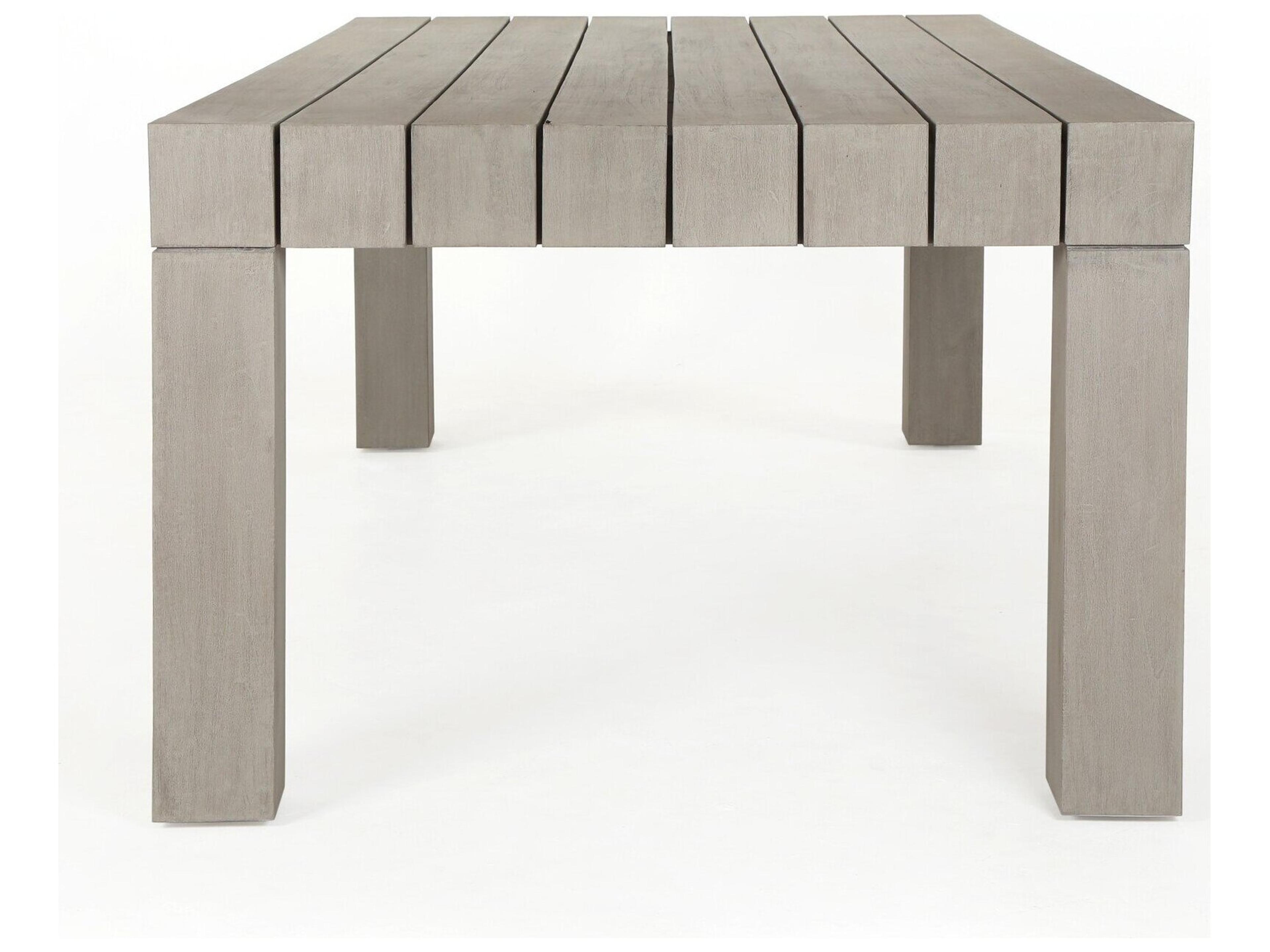 Four Hands Outdoor Falco Bronson  Fire Table - Natural Concrete