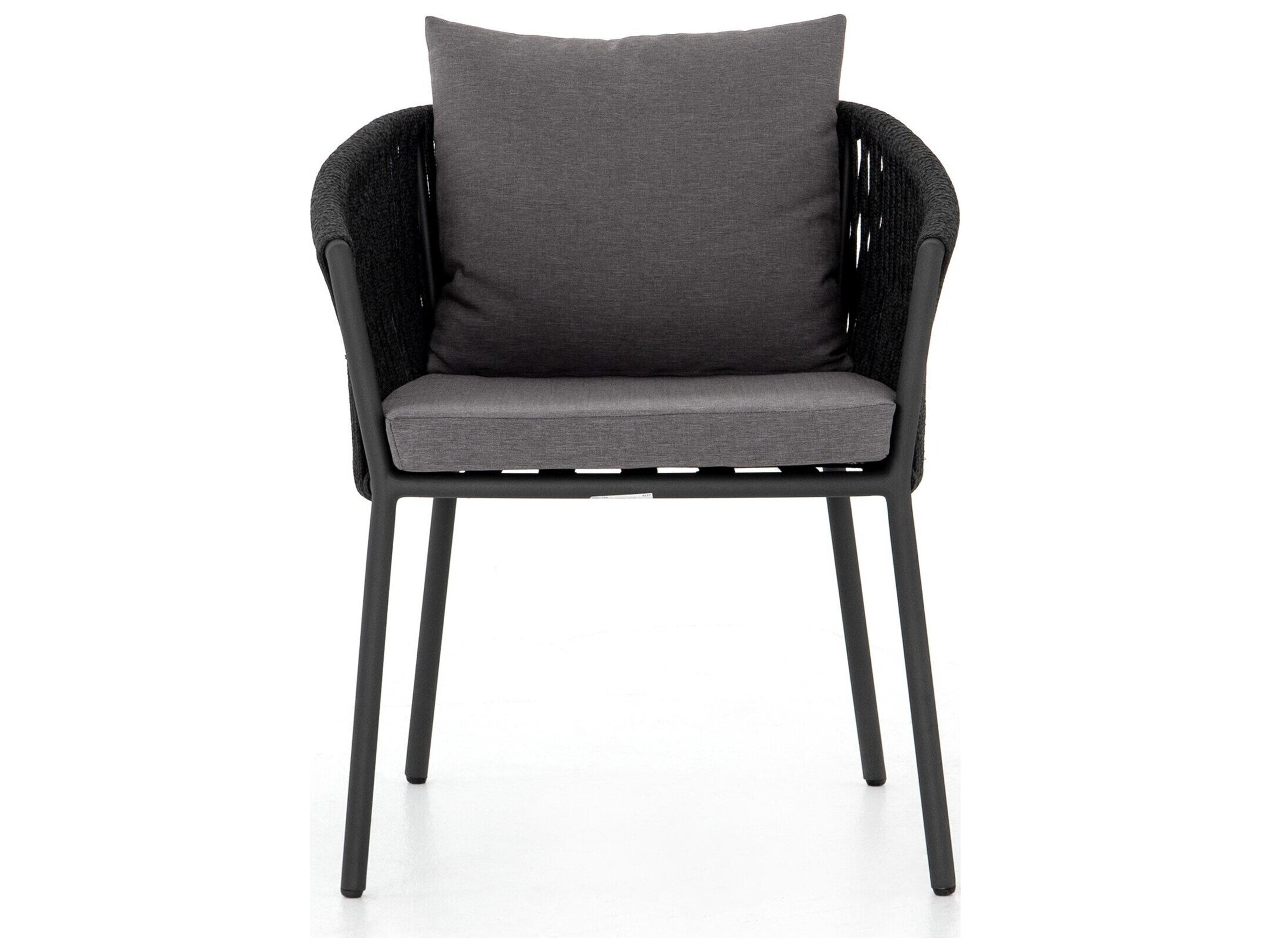 Four Hands Outdoor Grass Roots Portia  Dining Chair-Vintage Whit