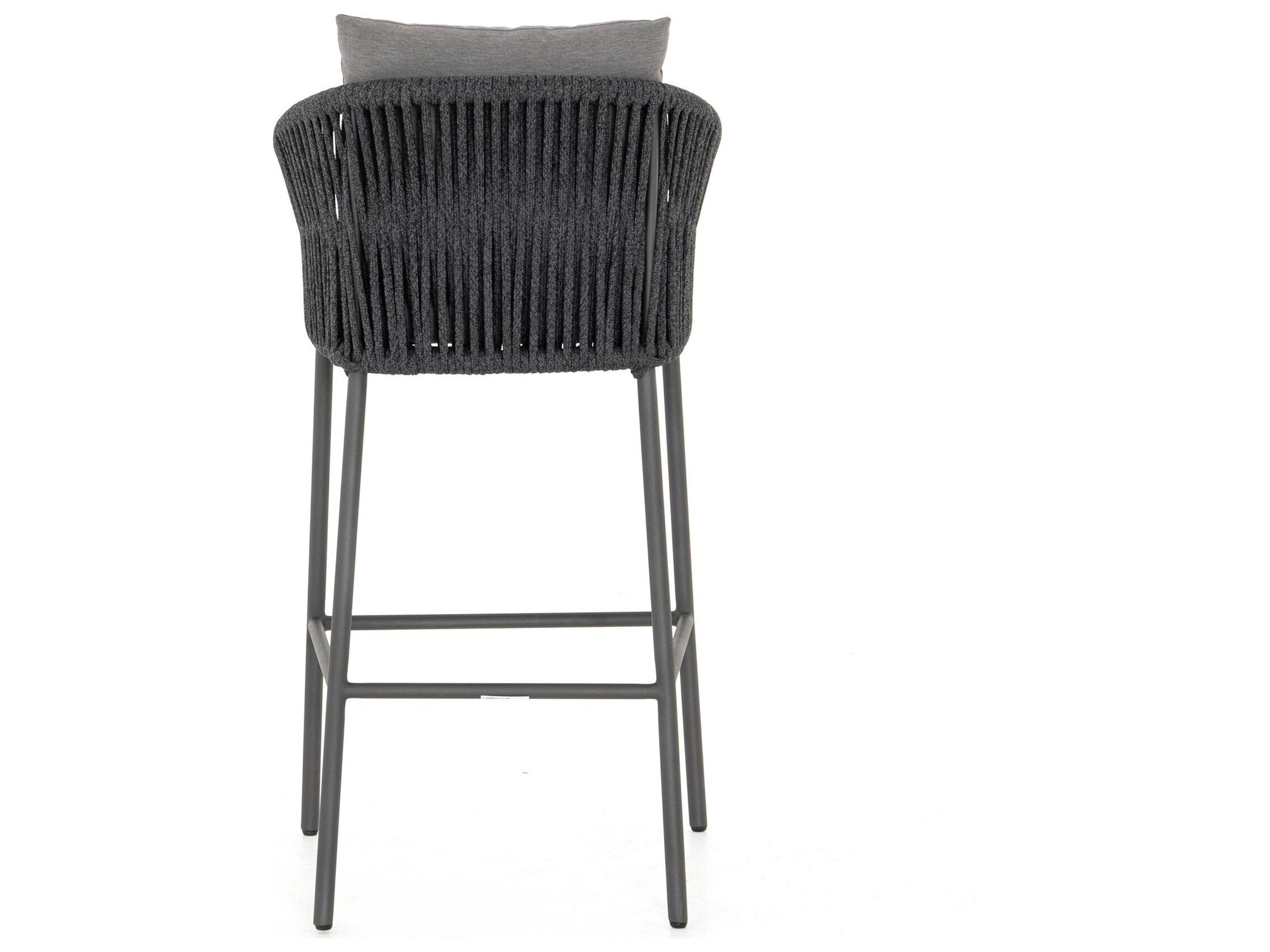 Four Hands Outdoor Solano Aluminum Cushion Bar Stool