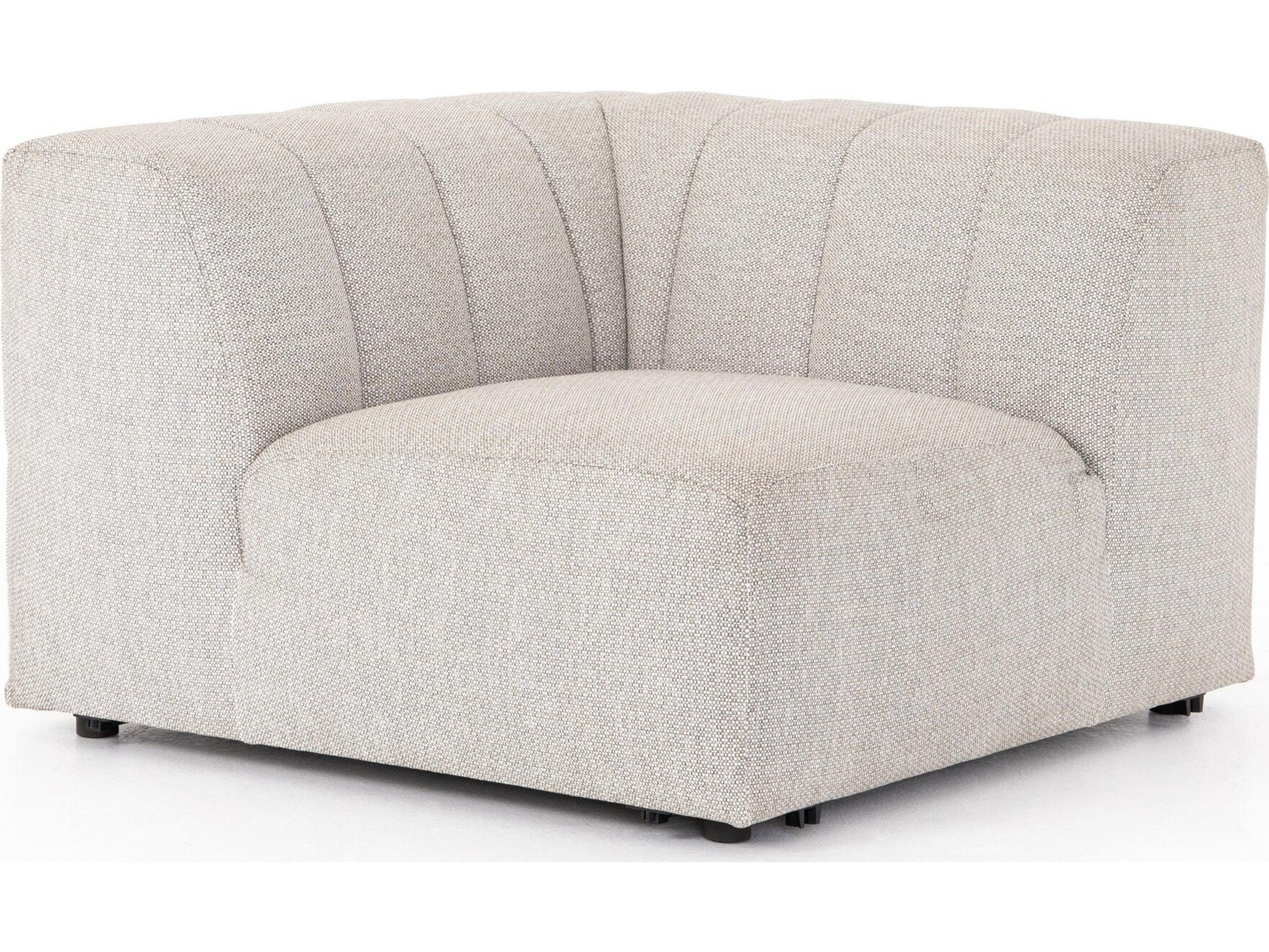 Luxecor Globetrotter Outdoor Faye Ash Cushion Corner Lounge Chair