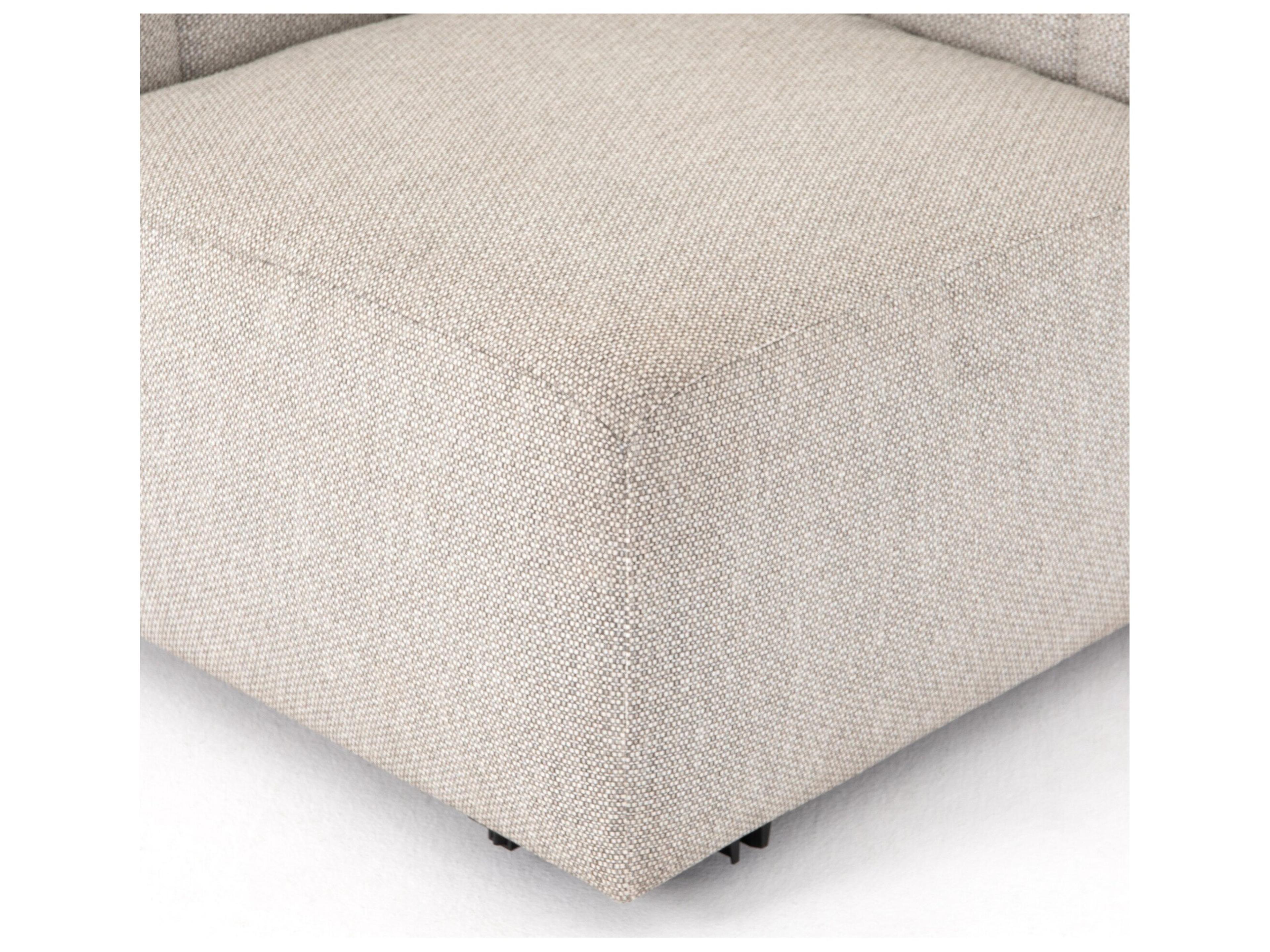 Four Hands Outdoor Solano Sherwood  Sofa-93-Brown/Charcoal