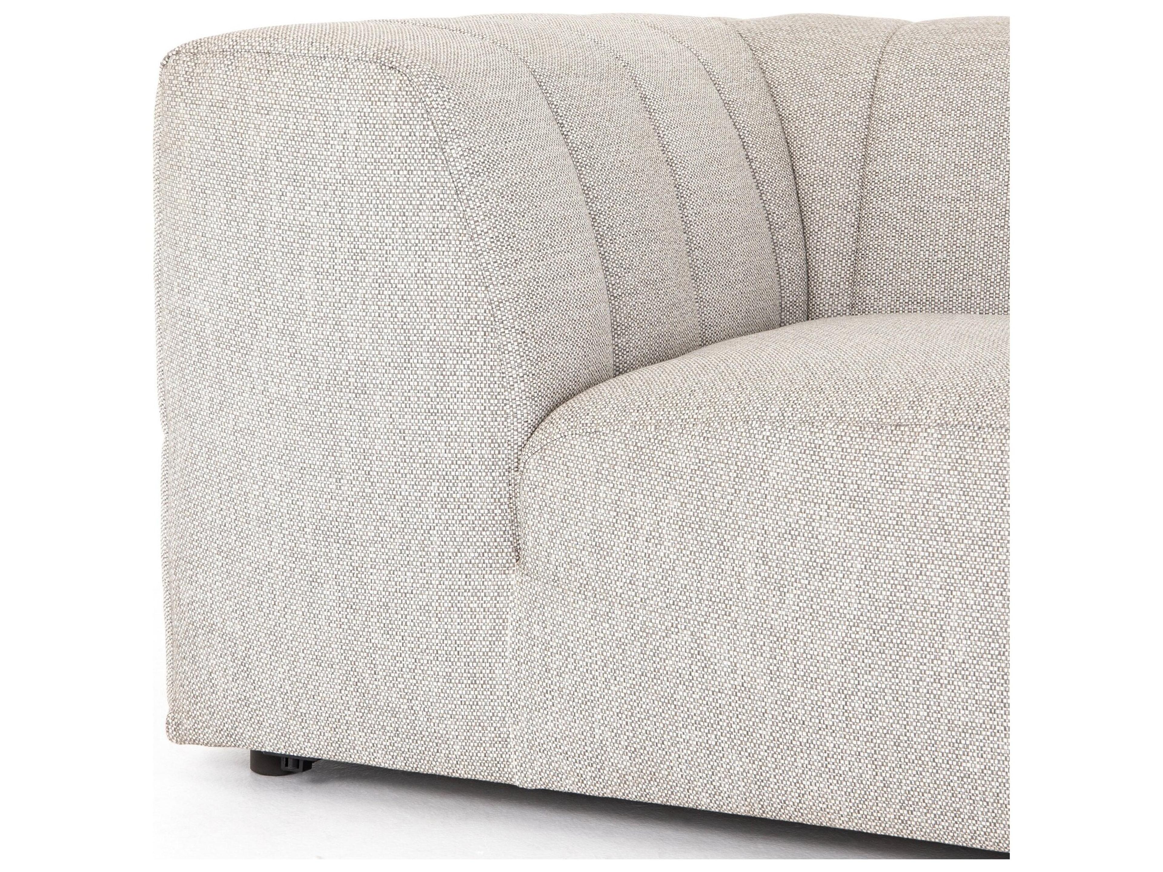 Luxecor Globetrotter Outdoor Faye Ash Cushion Corner Lounge Chair