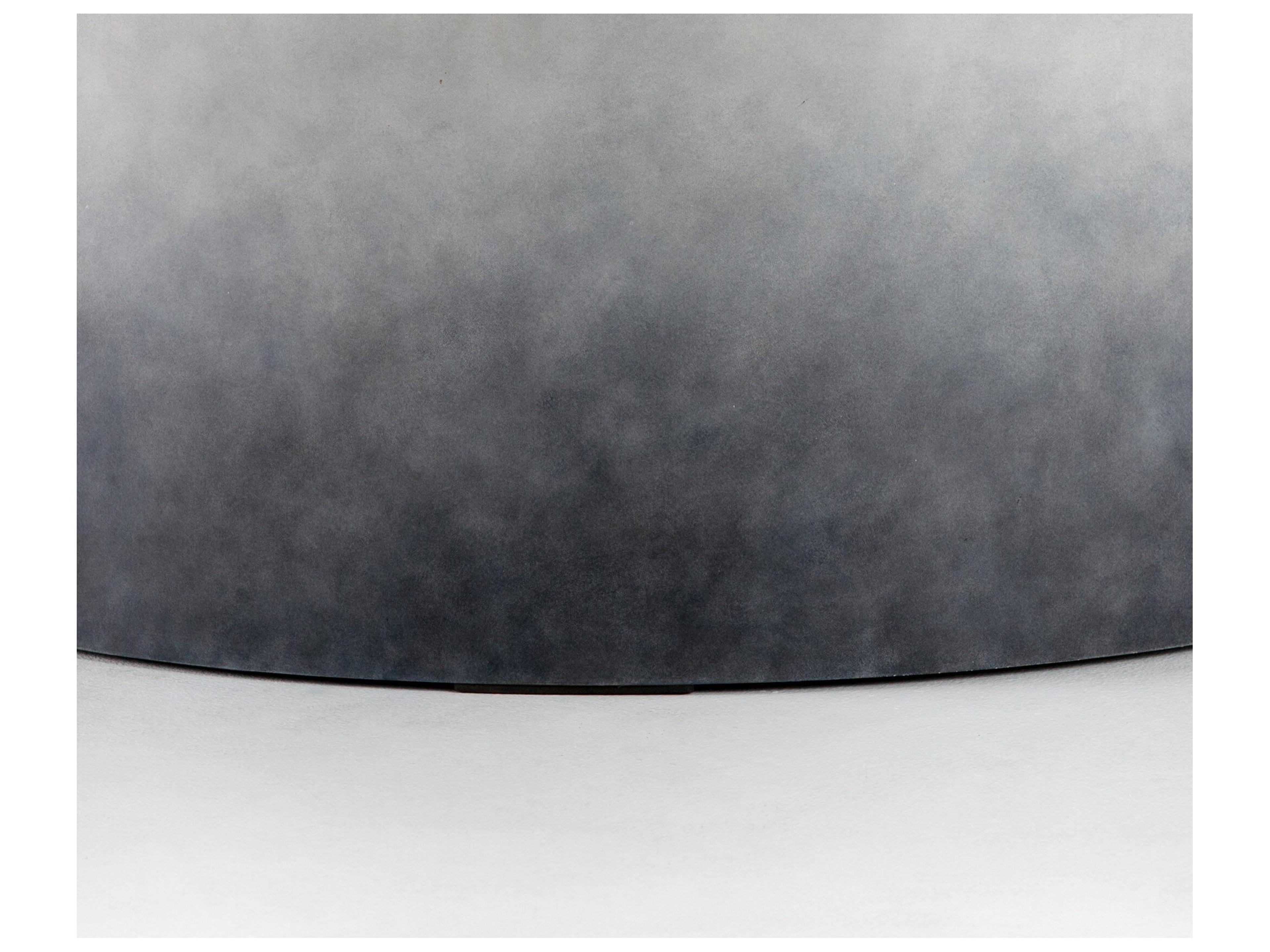 Four Hands Outdoor Thayer Indigo Ombre Concrete Round Coffee Table