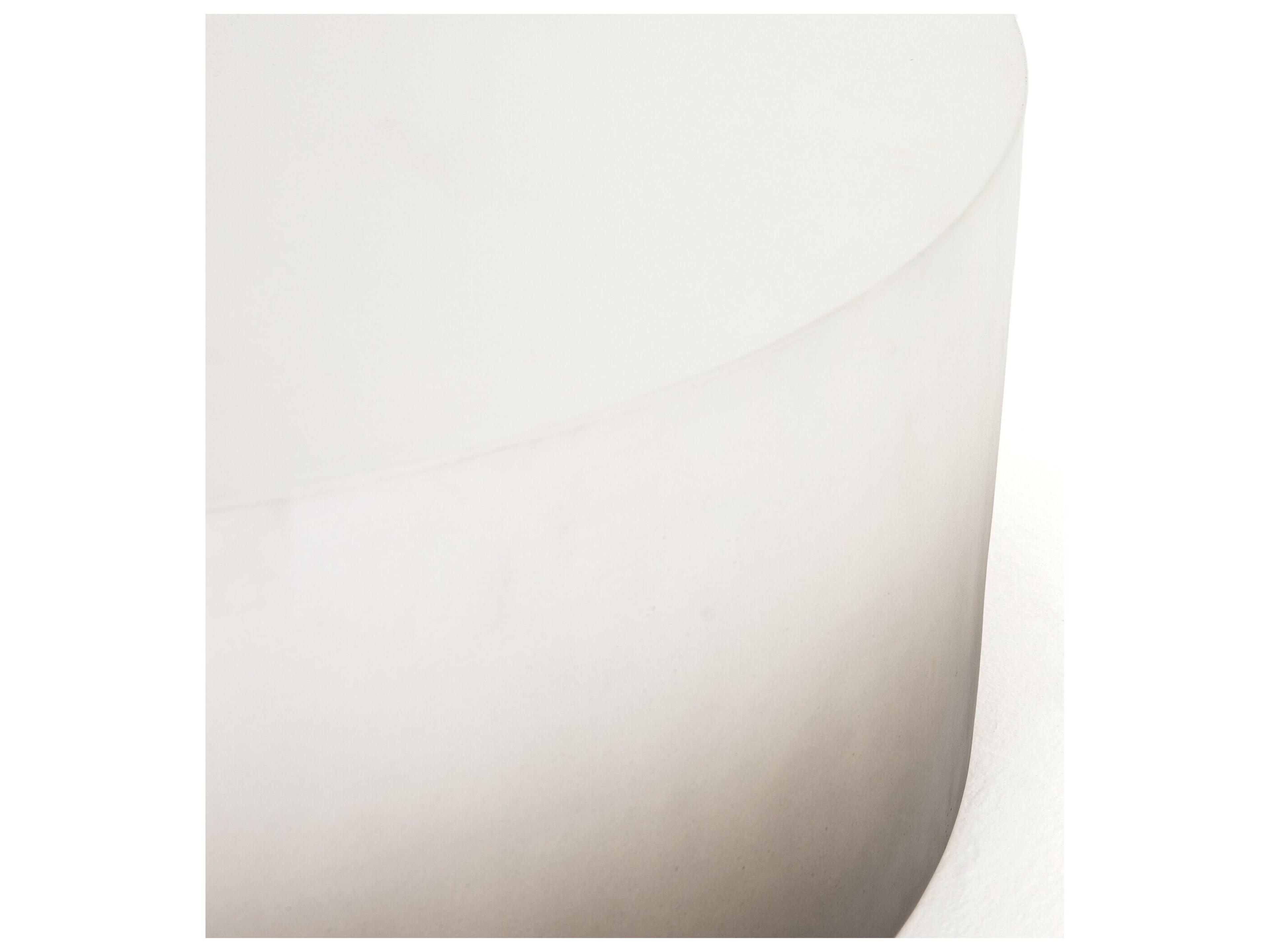 Four Hands Outdoor Thayer Slate Grey Ombre Concrete Round Coffee Table