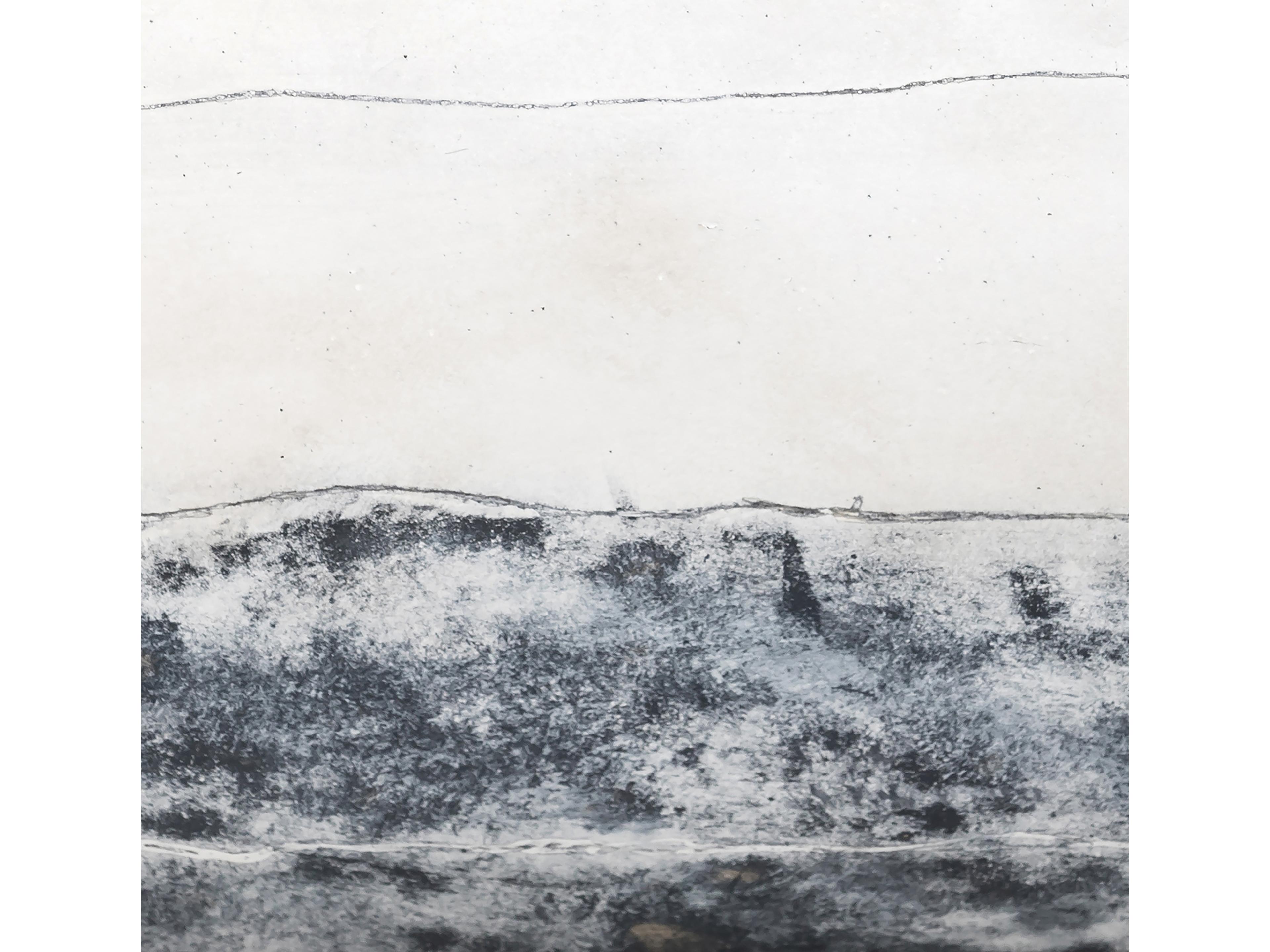 Luxecor Globetrotter Outdoor Grey Ombre 18'' High Planter