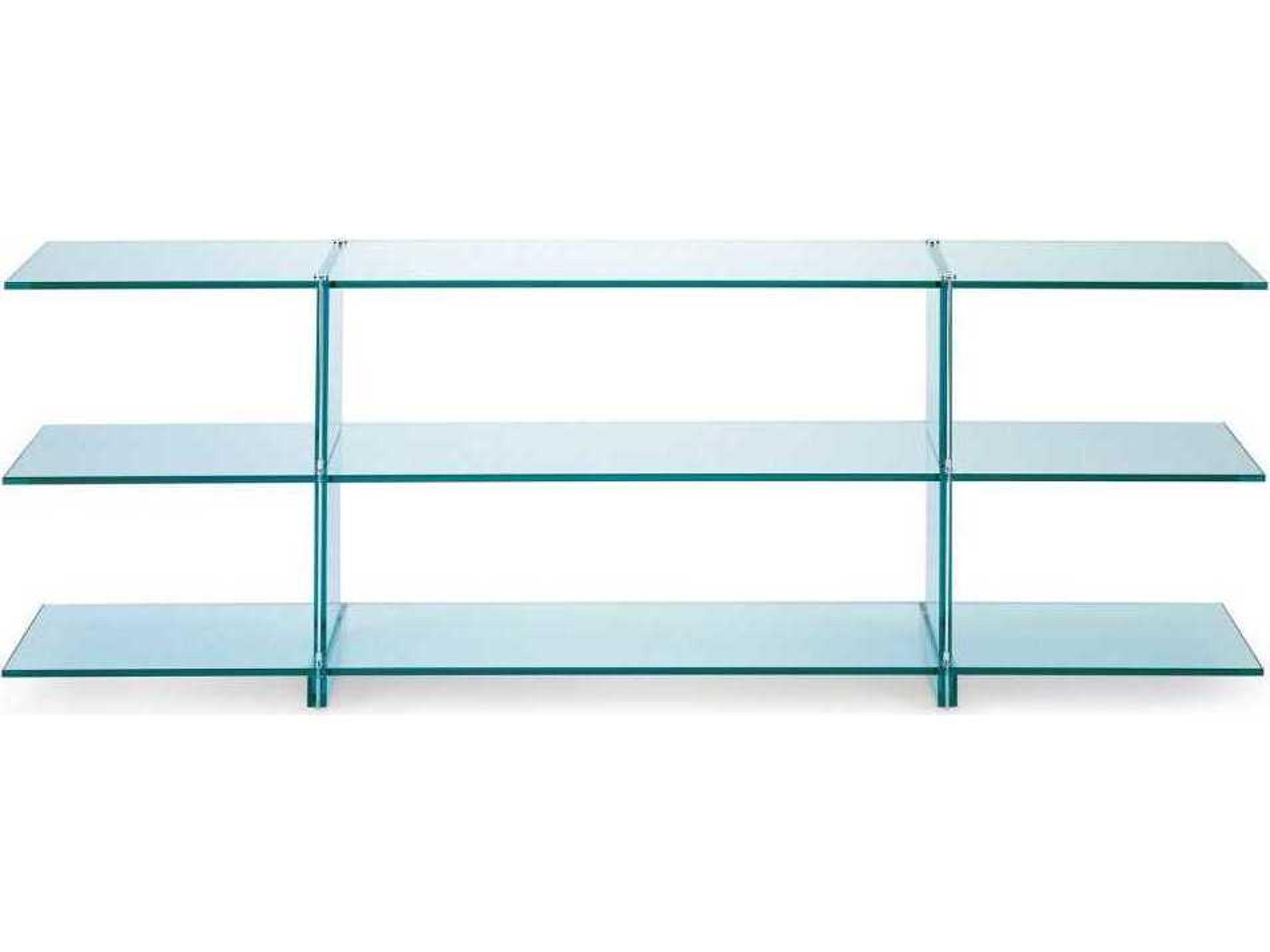 Teso Rectangular Float Glass Console Table