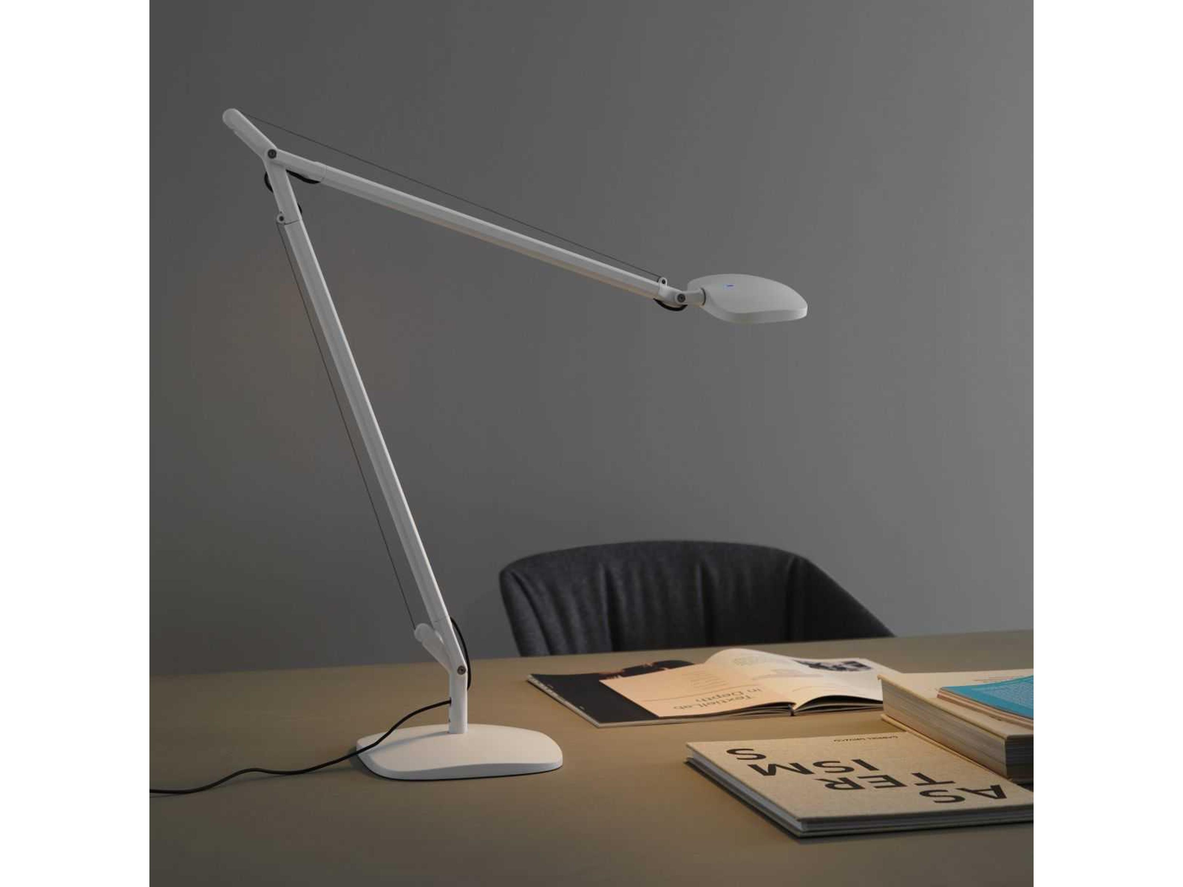 Fontana Arte Volee LED White Desk Lamp