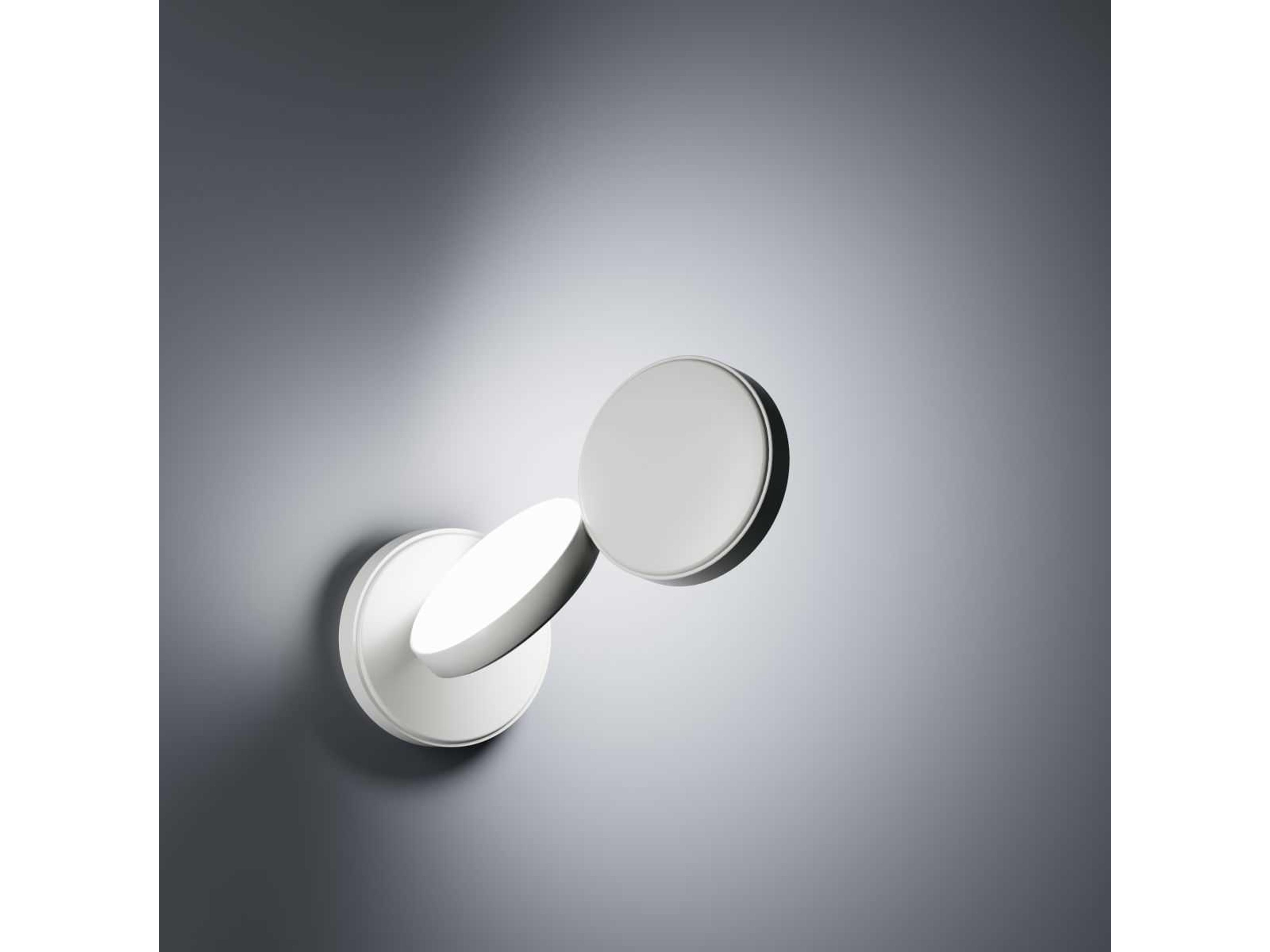 Fontana Arte Optunia 2-Light White LED Wall Sconce
