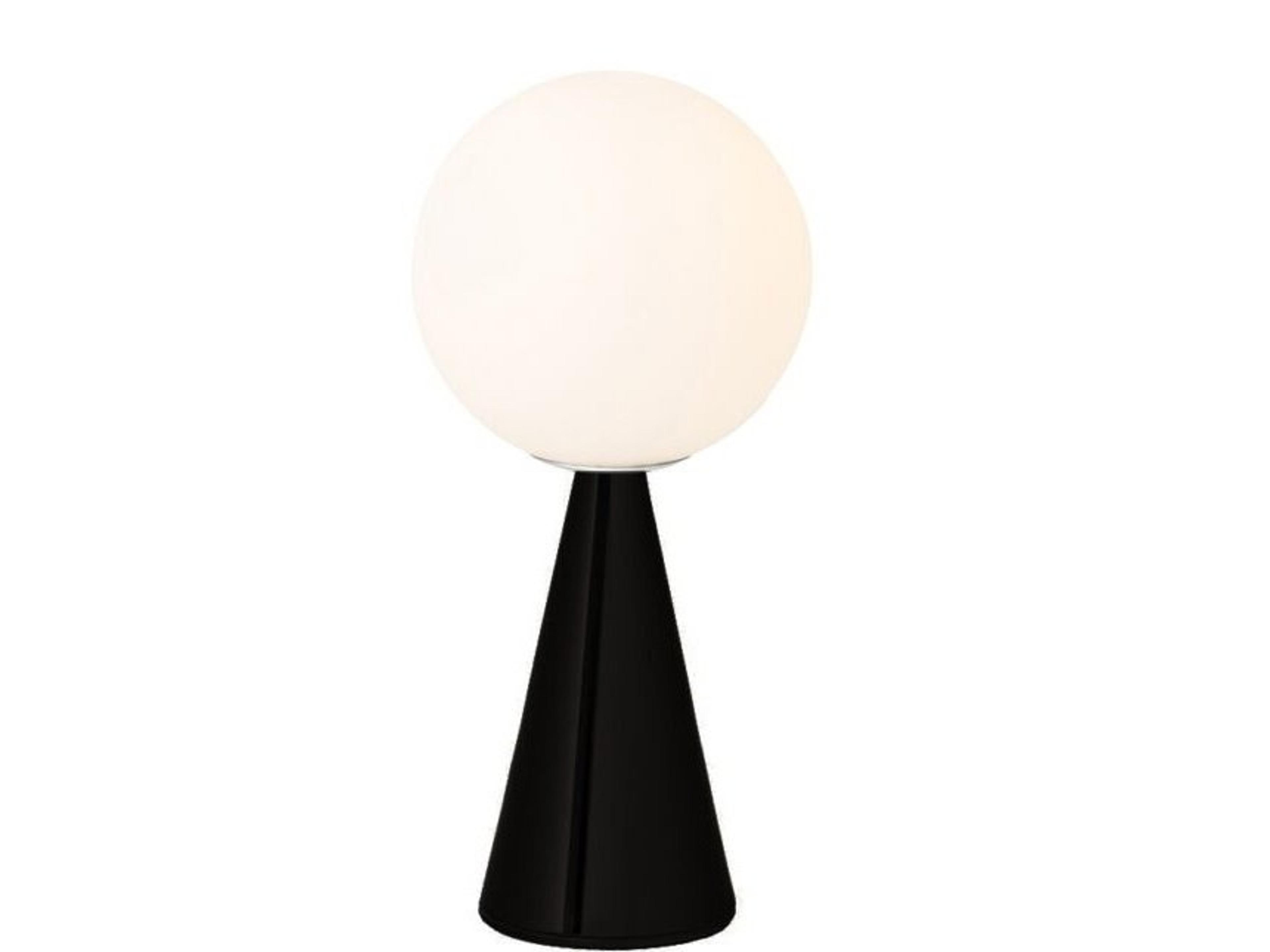 Bilia Black Rechargeable Table Lamp