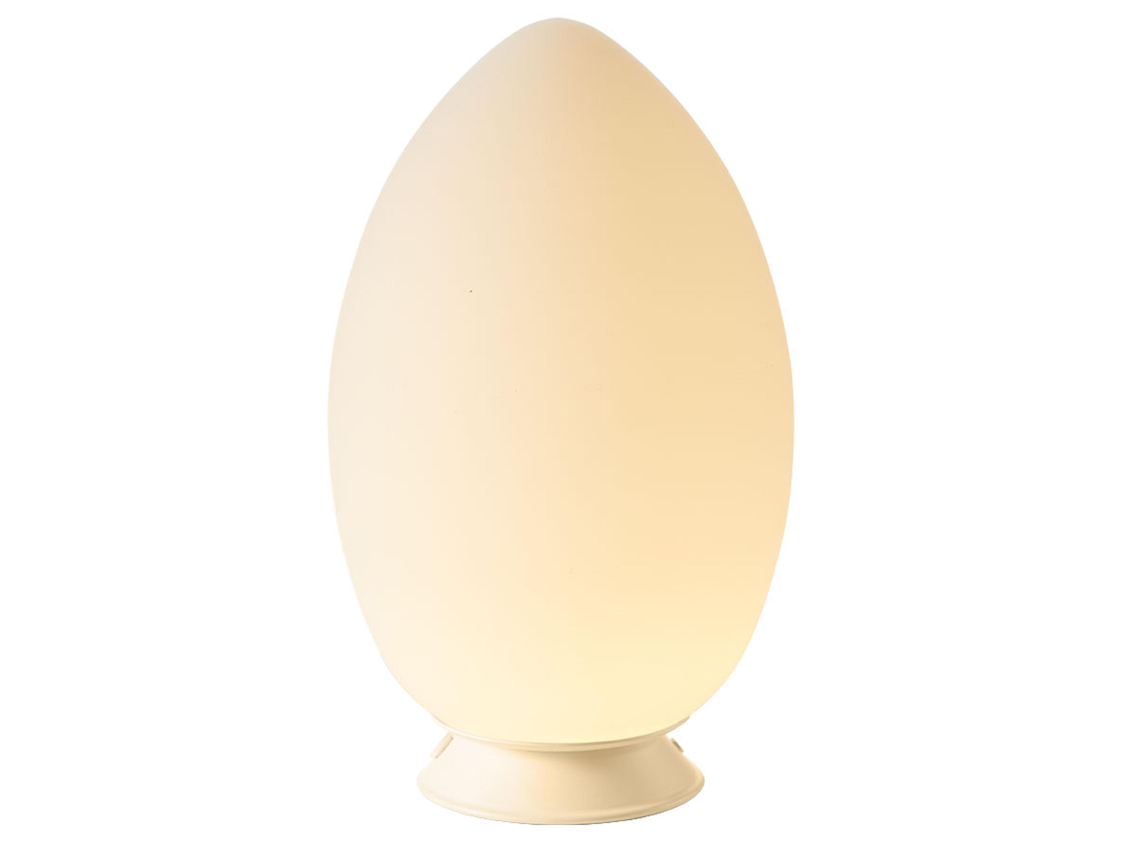 Fontana Arte Uovo White Rechargable Table Lamp